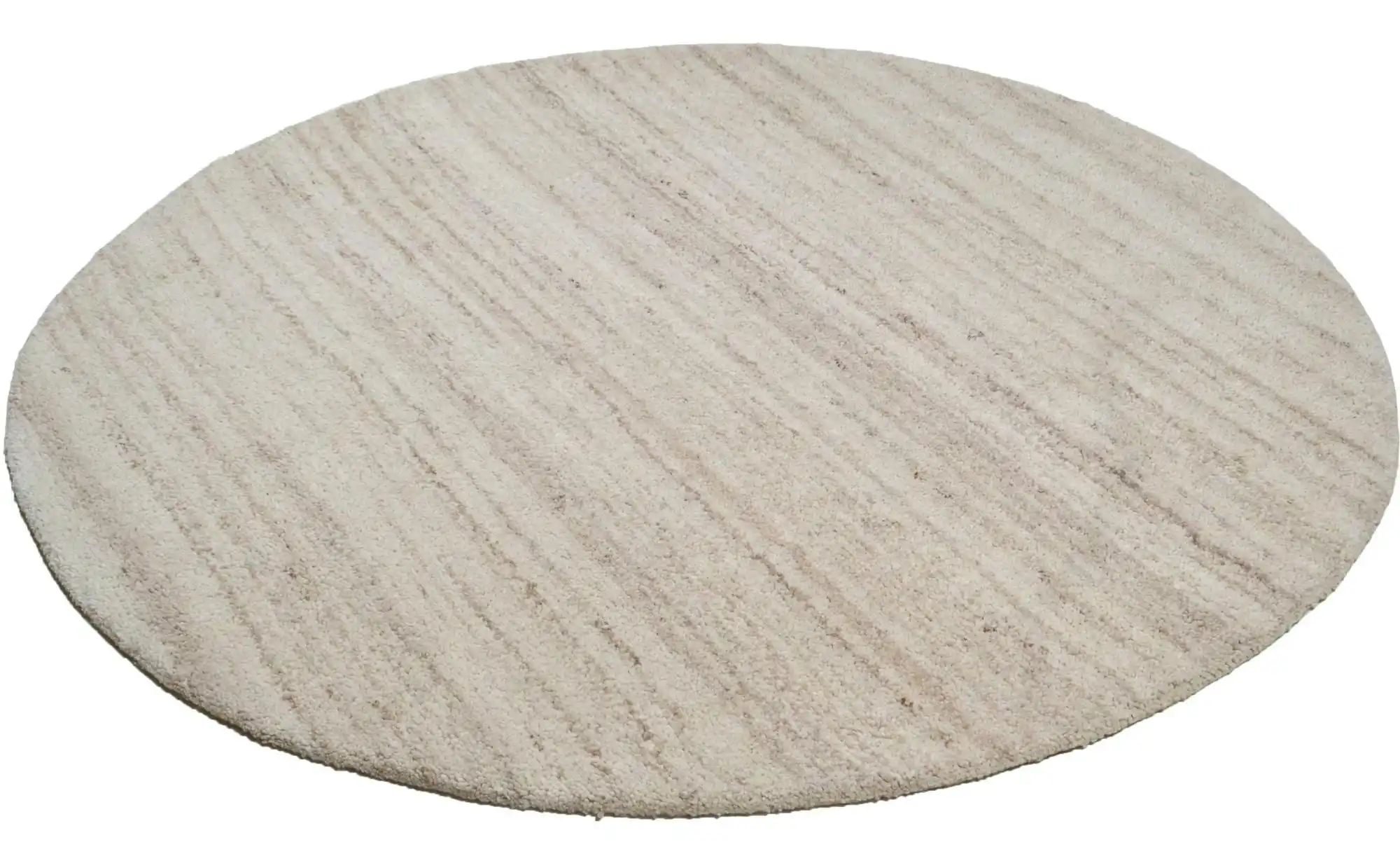 THEKO Wollteppich  Royal Berber  ¦ beige ¦ Wolle ¦ Maße (cm): B: 190 H: 1,8 günstig online kaufen