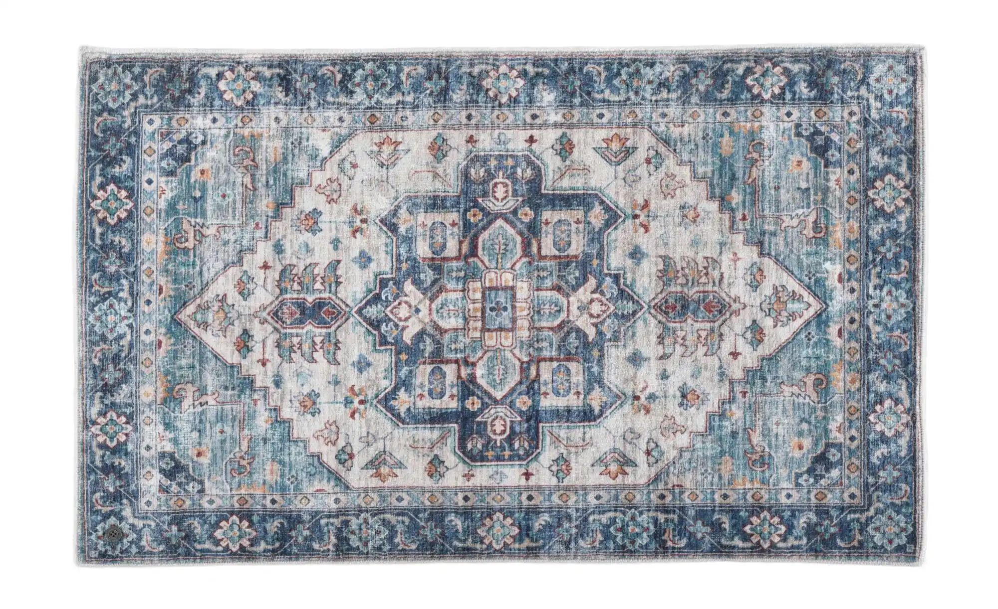 Tom Tailor Badteppich  Oriental ¦ blau ¦ Synthetik ¦ Maße (cm): B: 70 H: 0, günstig online kaufen