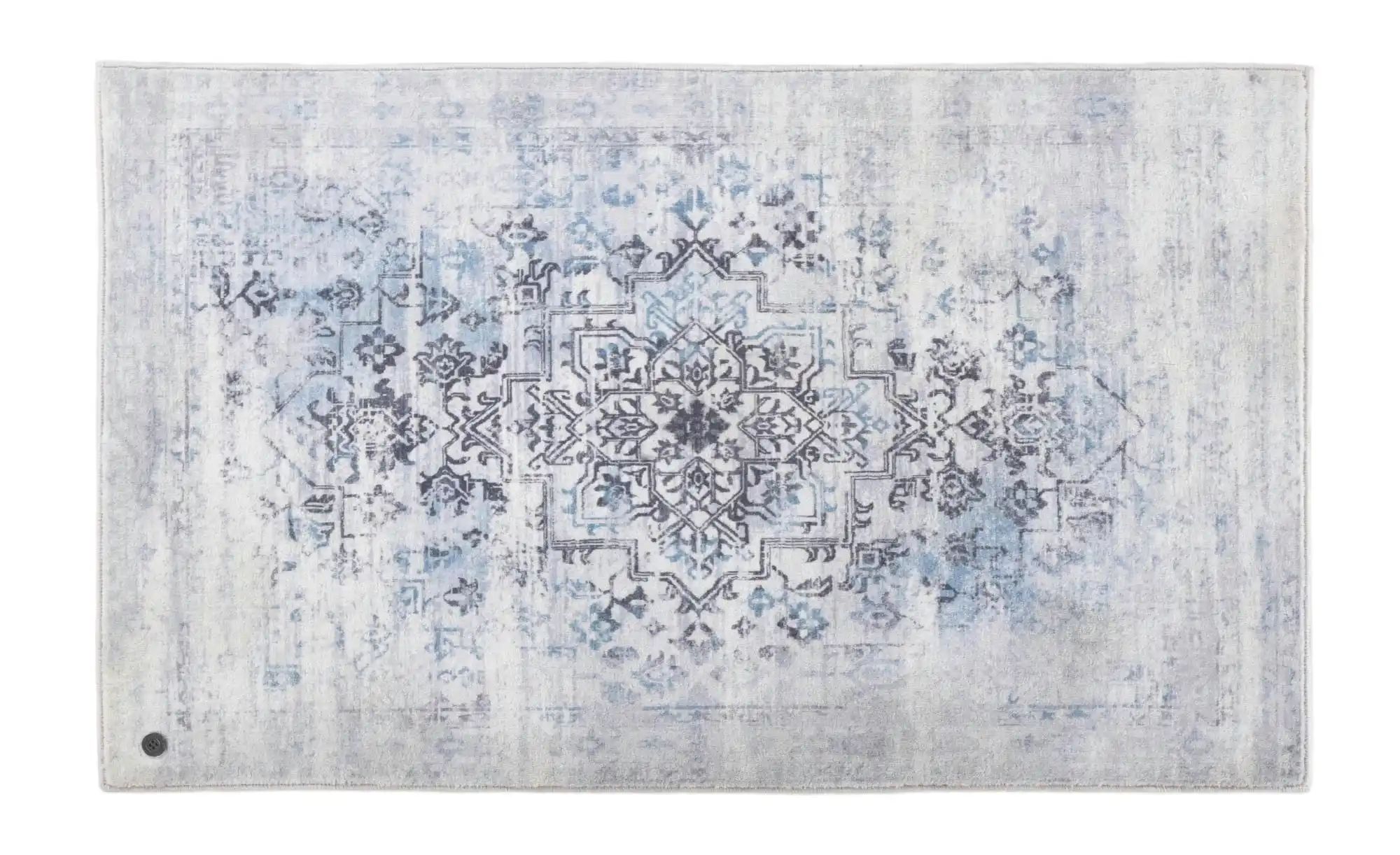 Tom Tailor Badteppich   Oriental ¦ blau ¦ Synthetik ¦ Maße (cm): B: 70 H: 0 günstig online kaufen