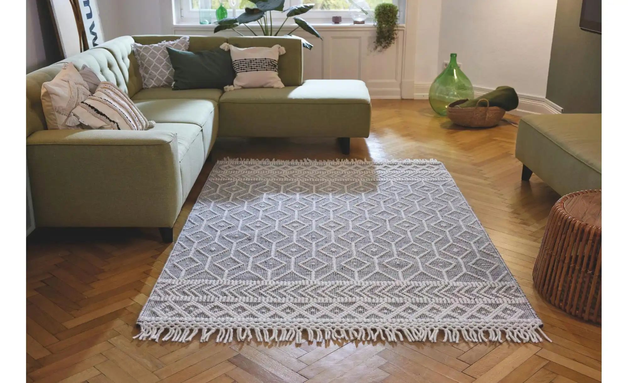 Tom Tailor Teppich  Macra ¦ grau ¦ Wolle ¦ Maße (cm): B: 160 H: 1 Teppiche günstig online kaufen