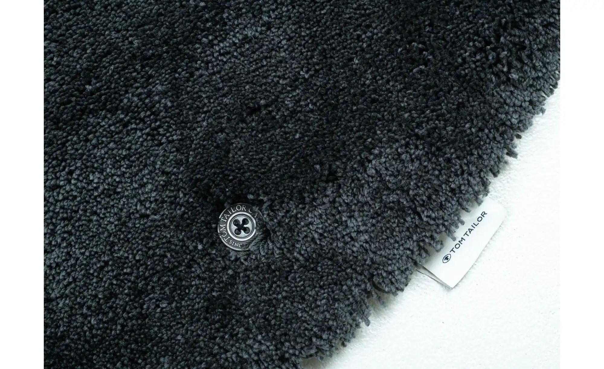 Tom Tailor Hochflorteppich  Cozy ¦ grau ¦ Synthetische Fasern ¦ Maße (cm): günstig online kaufen