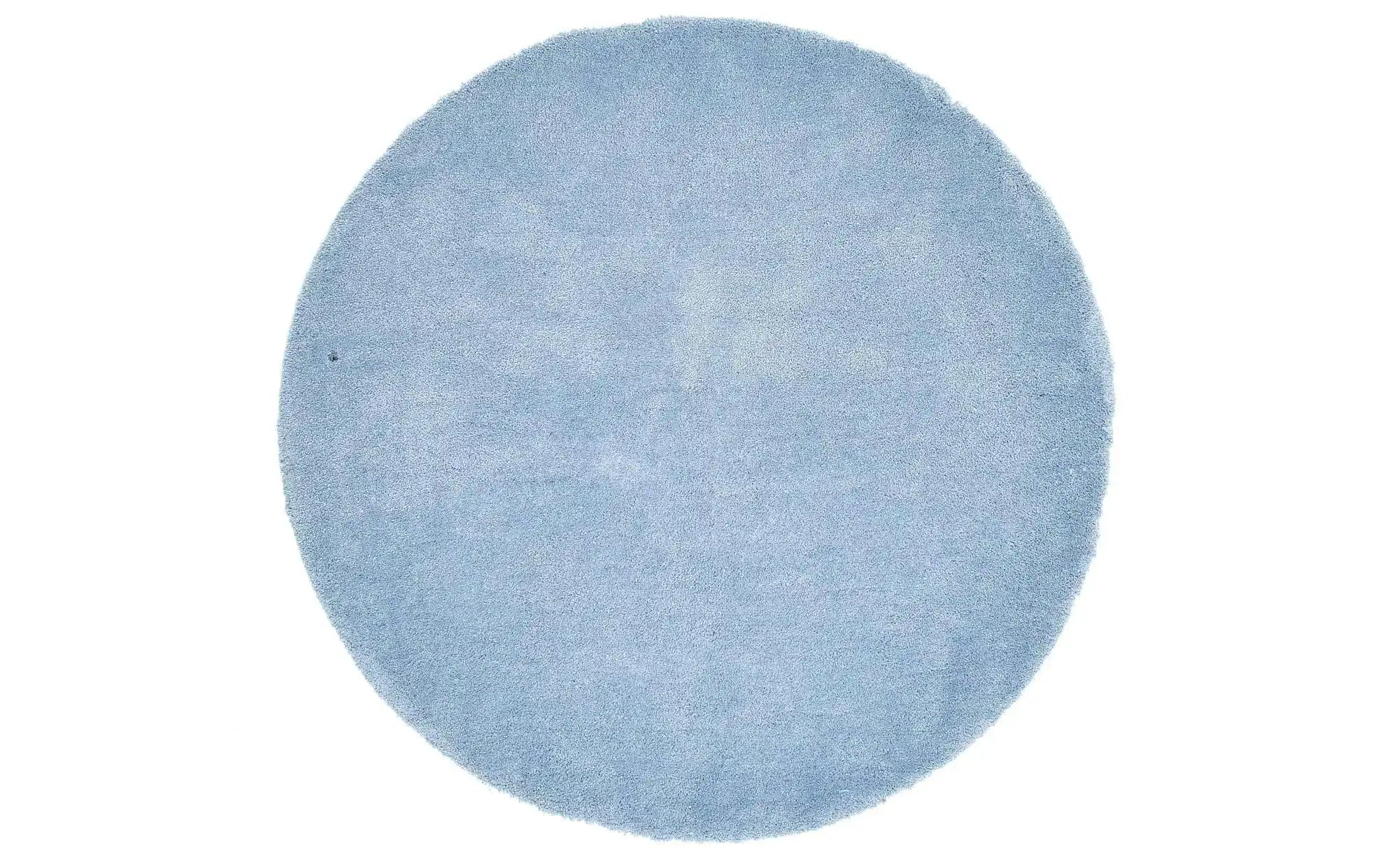 Tom Tailor Hochflorteppich  Cozy ¦ blau ¦ Synthetische Fasern ¦ Maße (cm): günstig online kaufen