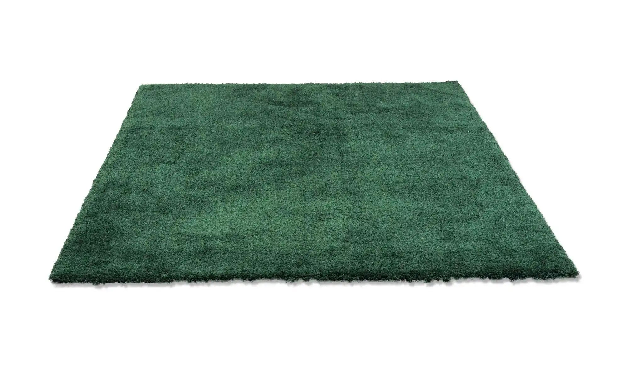 Tom Tailor Hochflorteppich  Cozy ¦ grün ¦ Synthetische Fasern ¦ Maße (cm): günstig online kaufen