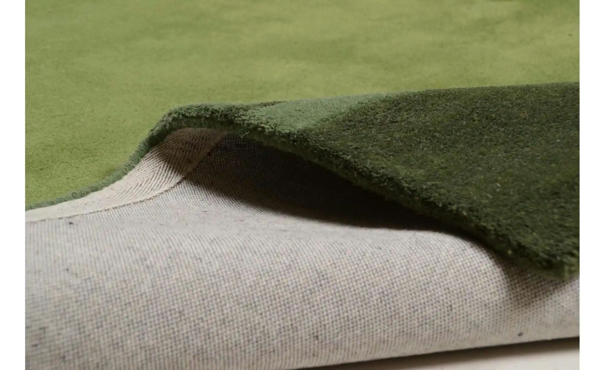 Thumbnail - THEKO Teppich ¦ grün ¦ Wolle ¦ Maße (cm): B: 70 H: 1,4 Teppiche > Bettumrandungen - Höffner