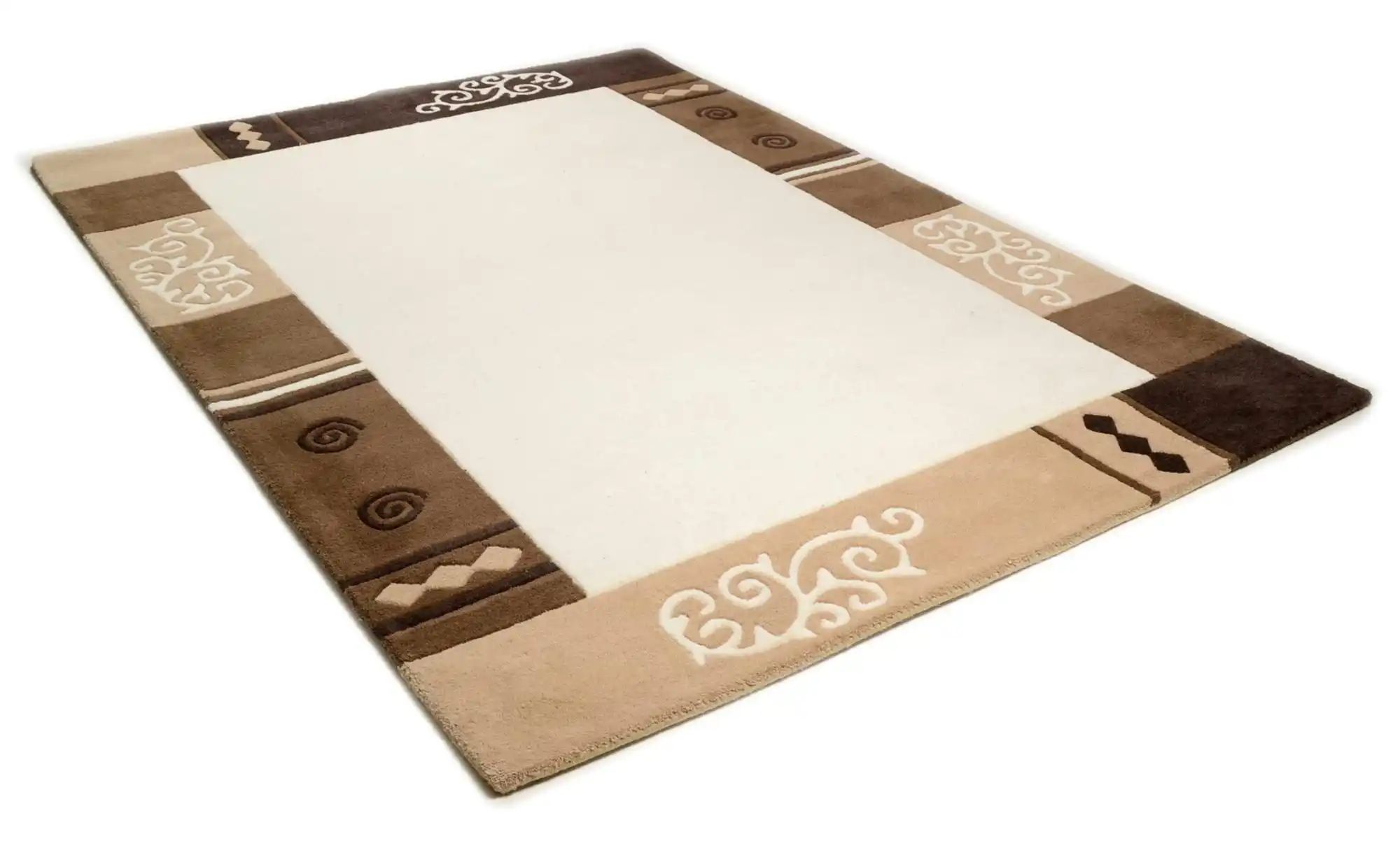 THEKO Teppich   ¦ beige ¦ Wolle ¦ Maße (cm): B: 70 H: 1,4 Teppiche > Wohnte günstig online kaufen