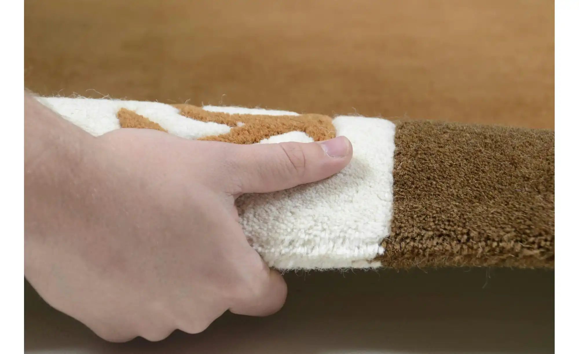 Thumbnail - THEKO Teppich ¦ braun ¦ Wolle ¦ Maße (cm): B: 120 H: 1,4 Teppiche > Wohnteppiche - Höffner