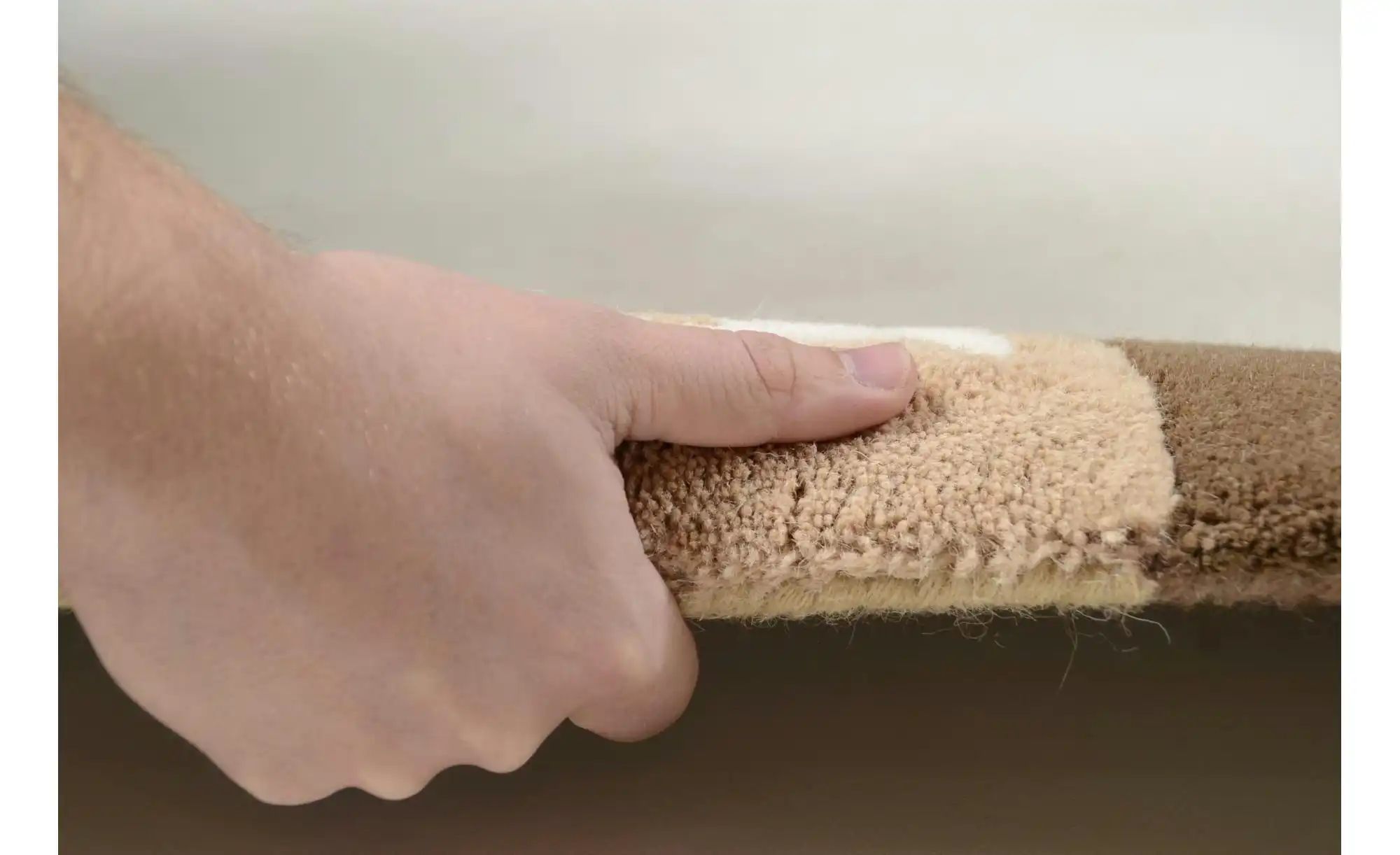 THEKO Teppich   ¦ beige ¦ Wolle ¦ Maße (cm): B: 90 H: 1,4 Teppiche > Wohnte günstig online kaufen