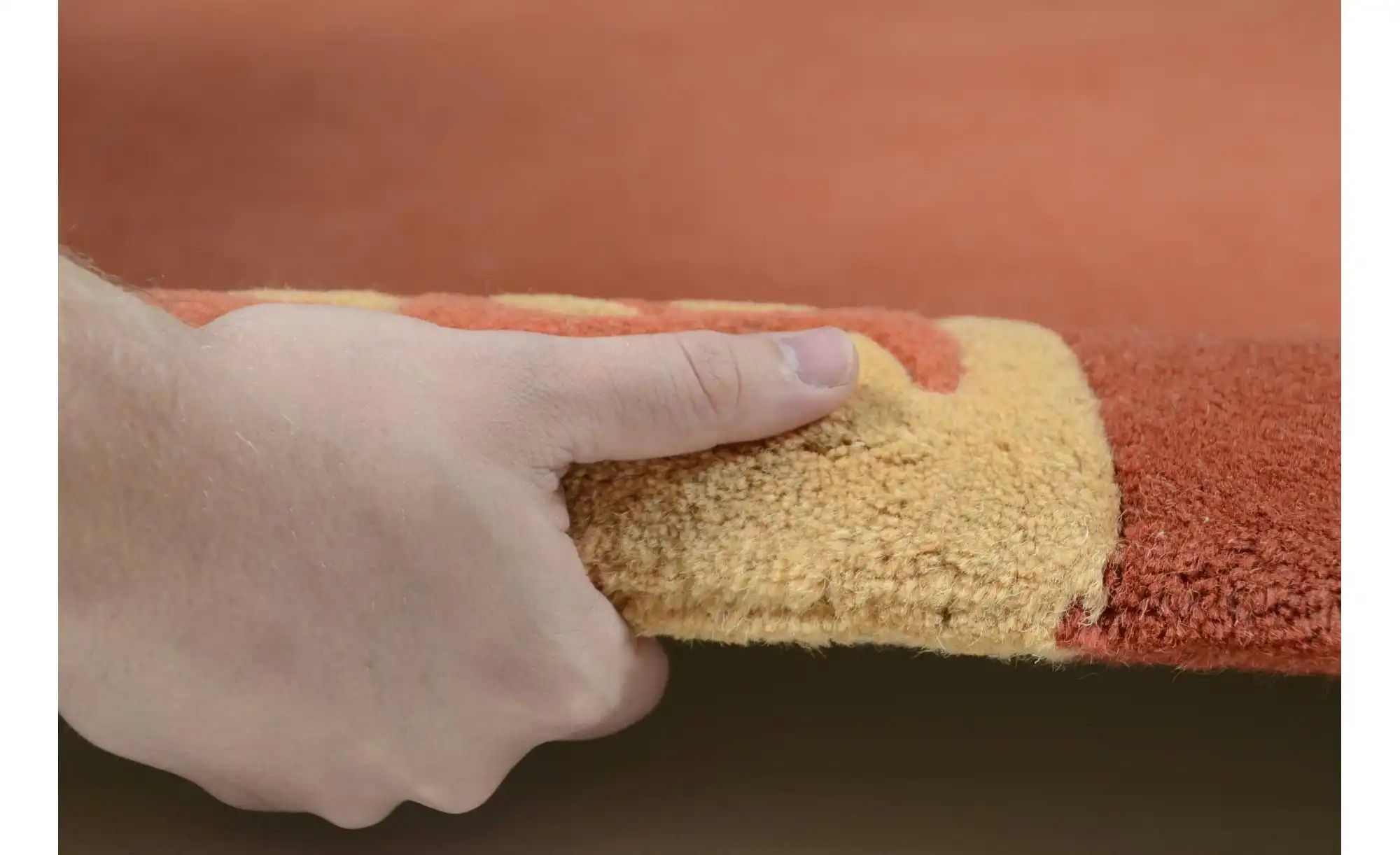 Thumbnail - THEKO Teppich ¦ rot ¦ Wolle ¦ Maße (cm): B: 70 H: 1,4 Teppiche > Wohnteppiche - Höffner