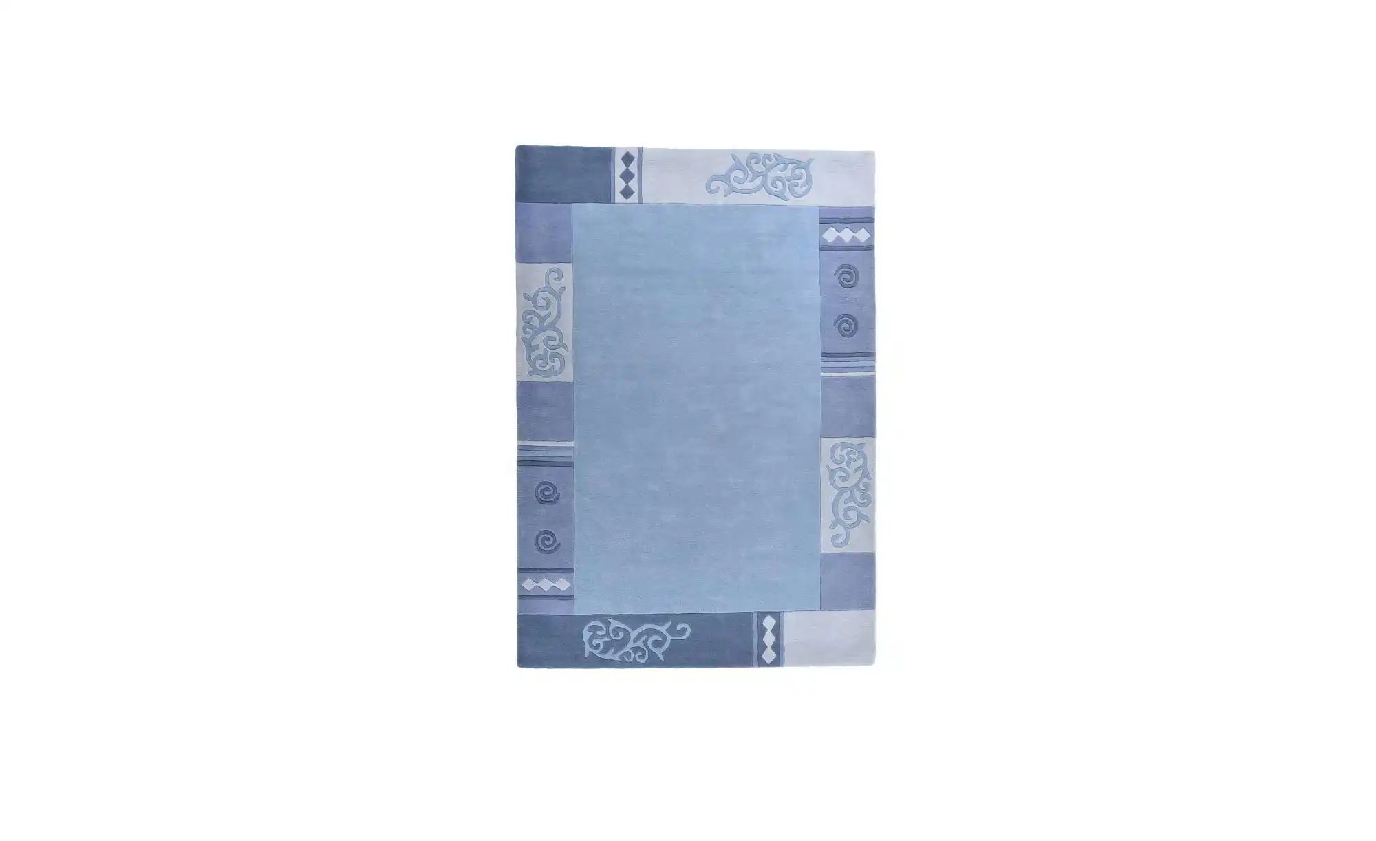 THEKO Teppich   ¦ blau ¦ Wolle ¦ Maße (cm): B: 240 H: 1,4 Teppiche > Wohnte günstig online kaufen