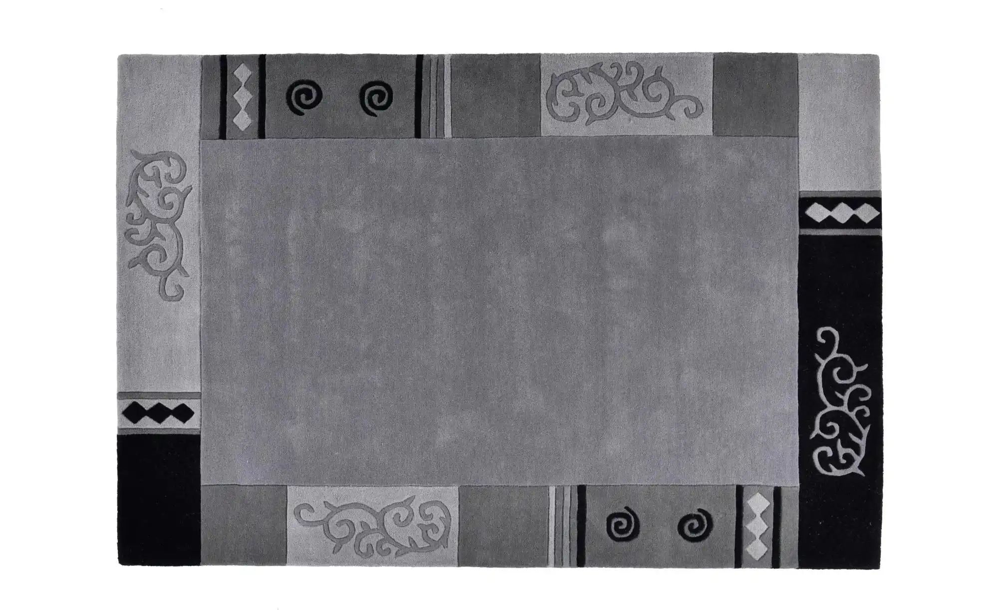 THEKO Teppich   ¦ grau ¦ Wolle ¦ Maße (cm): B: 120 H: 1,4 Teppiche > Wohnte günstig online kaufen
