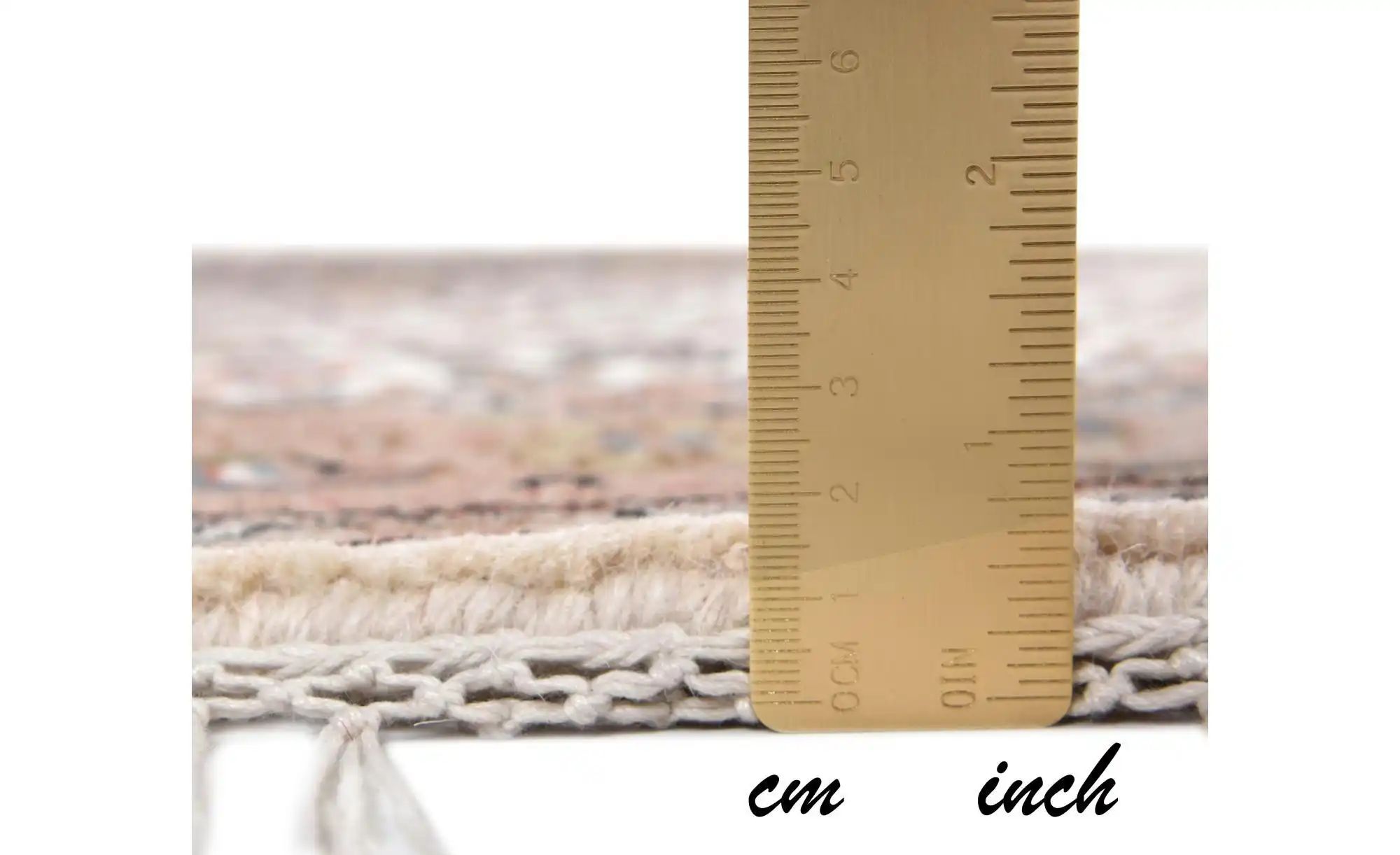 THEKO Orientteppich "Benares Bidjar" rund 12 mm Höhe reine Wolle, handgeknü günstig online kaufen