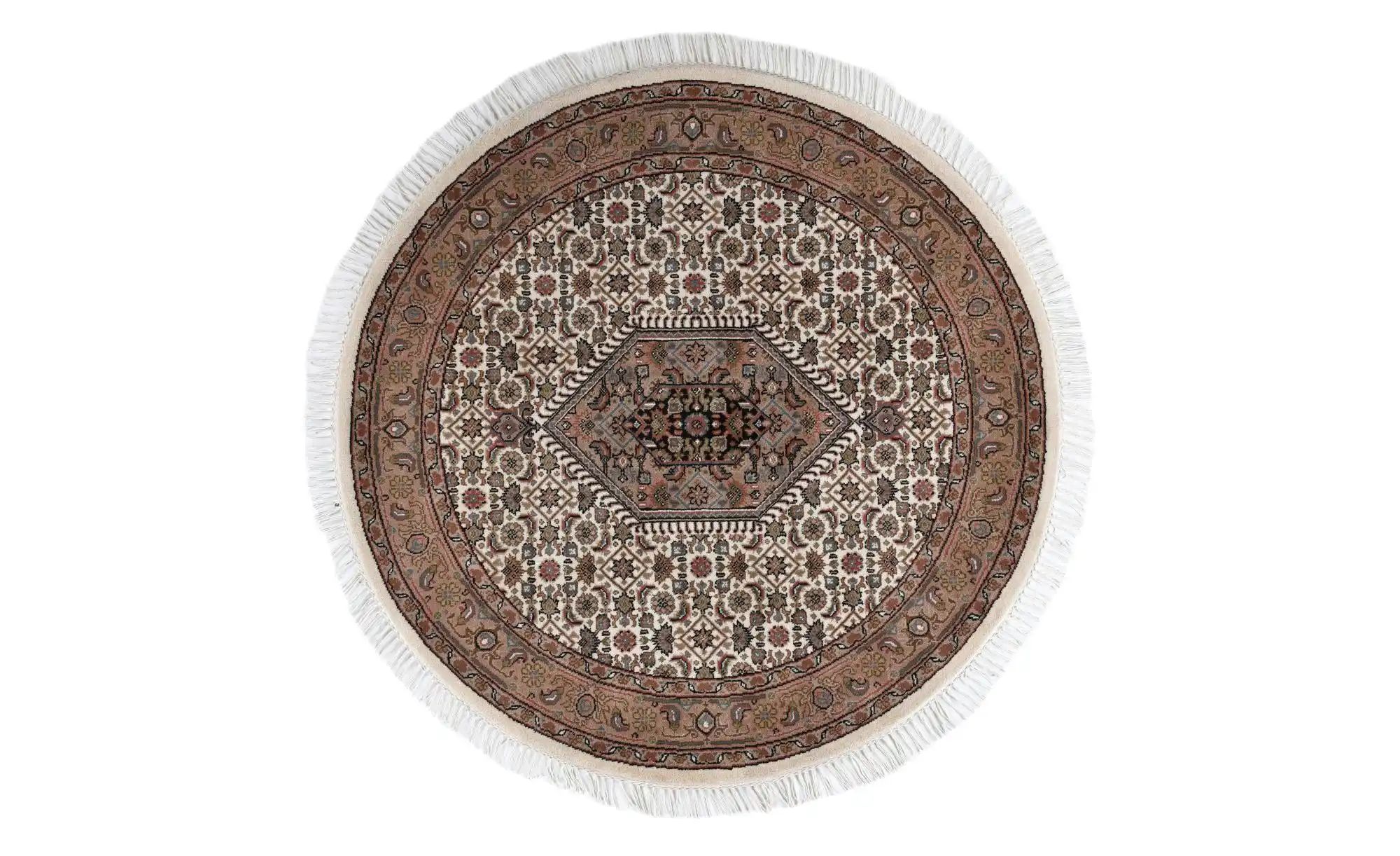 THEKO Orientteppich  Benares Bidjar  creme  Wolle  Maße (cm): B: 250 H: 1,2 | 04251619606503