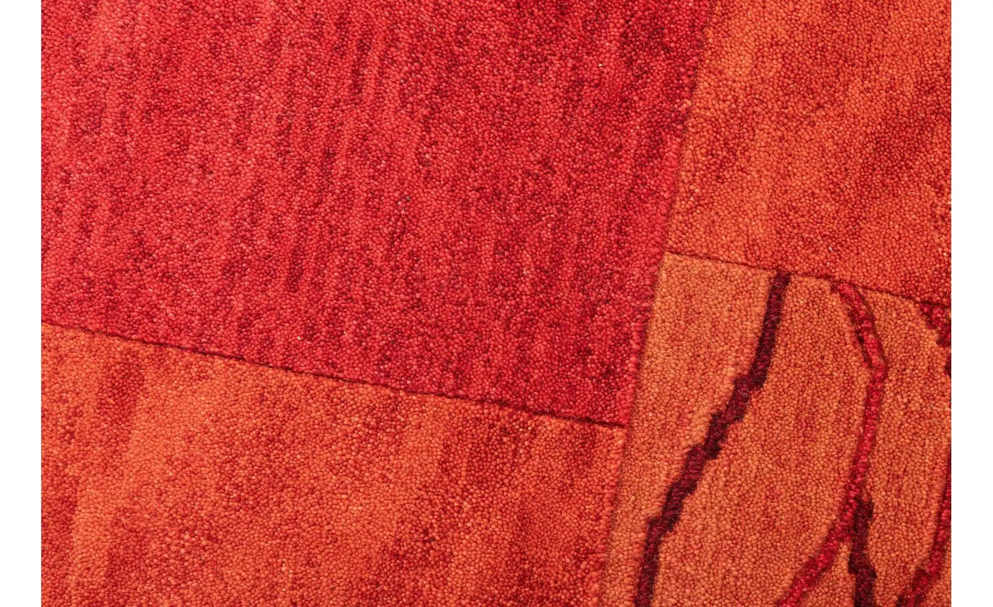 Thumbnail - THEKO Wollteppich Domas ¦ rot ¦ Wolle ¦ Maße (cm): B: 120 H: 1,2 Teppiche > Wohnteppiche - Höffner