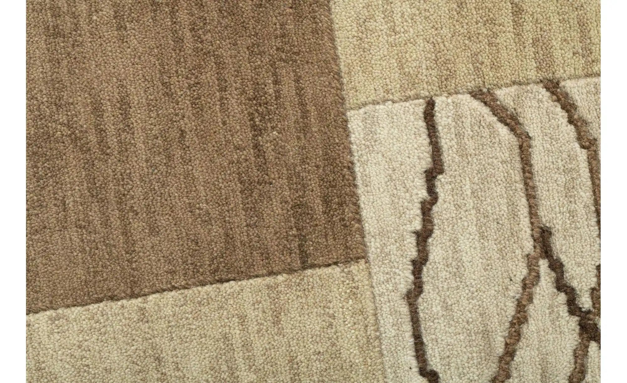 Thumbnail - THEKO Wollteppich  Domas ¦ braun ¦ Wolle ¦ Maße (cm): B: 70 H: 1,2 Teppiche > Wohnteppiche - Höffner