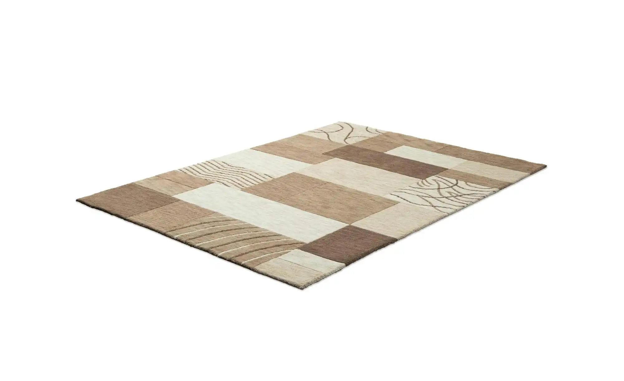 Thumbnail - THEKO Wollteppich  Domas ¦ braun ¦ Wolle ¦ Maße (cm): B: 70 H: 1,2 Teppiche > Wohnteppiche - Höffner