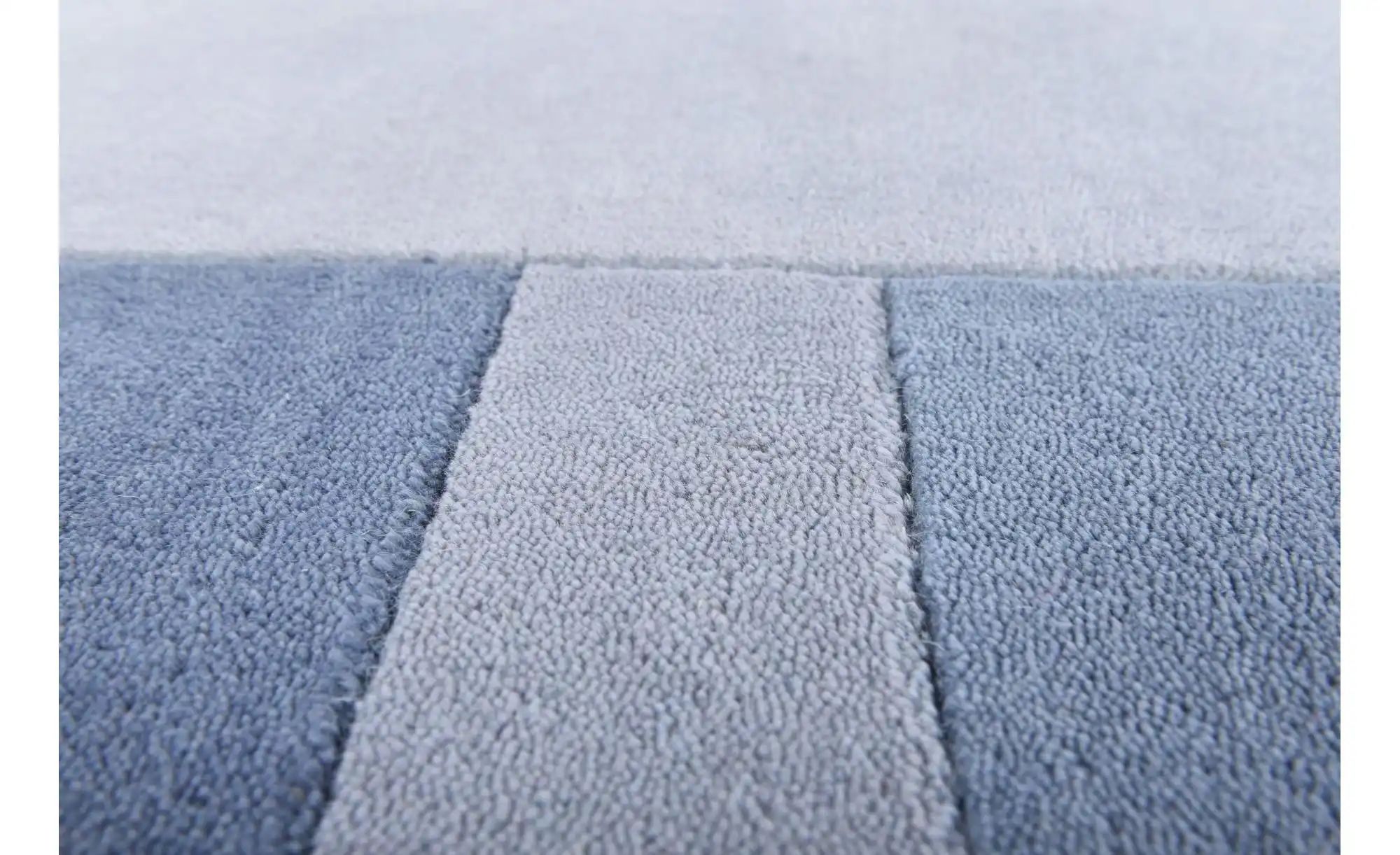 THEKO Wollteppich  Royal Ganges ¦ blau ¦ Wolle ¦ Maße (cm): B: 60 H: 1,3 Te günstig online kaufen