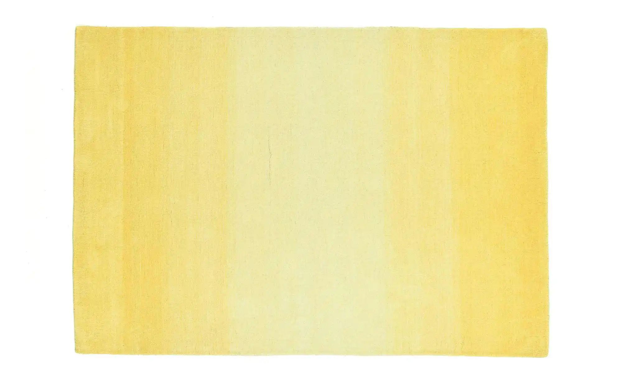 THEKO Wollteppich Wool Comfort ¦ gelb ¦ Wolle ¦ Maße (cm): B: 190 H: 1,4 Heimtextilien > Teppiche > Wohnteppiche - Höffner