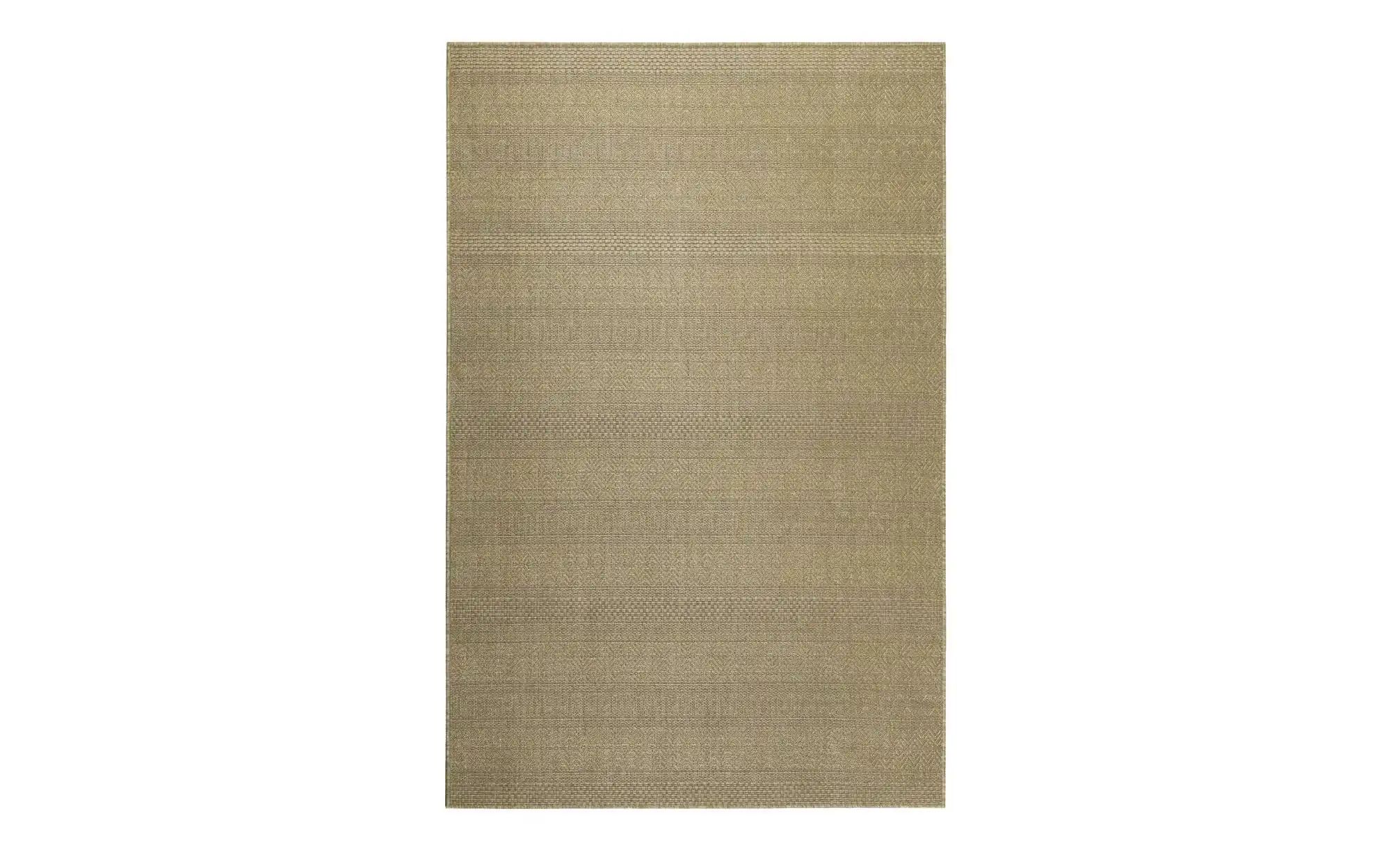 Outdoor-Teppich ¦ beige ¦ Synthetische Fasern ¦ Maße (cm): B: 133 H: 0,5 Te günstig online kaufen