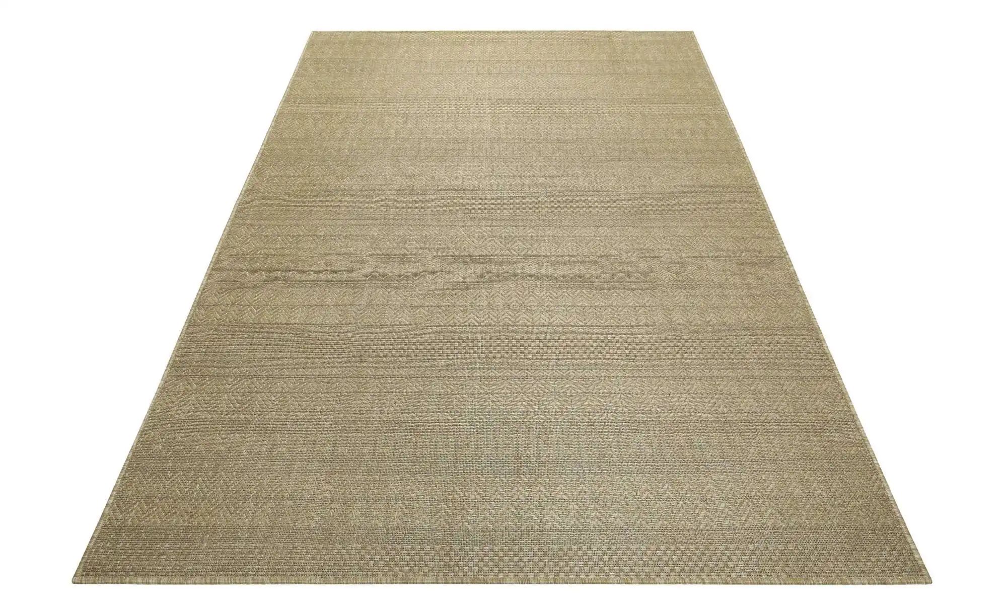 Outdoor-Teppich ¦ beige ¦ Synthetische Fasern ¦ Maße (cm): B: 160 H: 0,5 Te günstig online kaufen