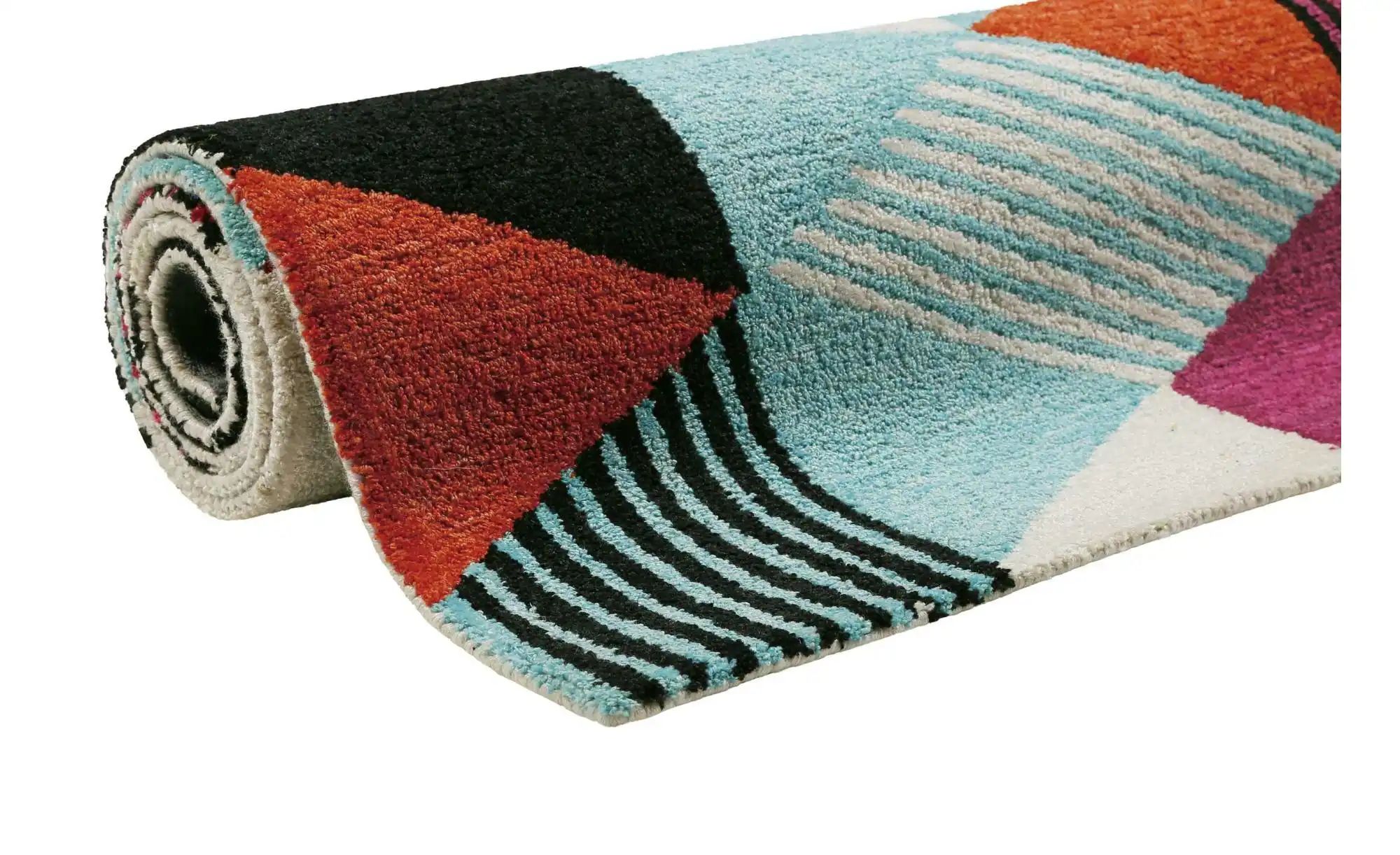 Thumbnail - Esprit Kurzflorteppich   ¦ mehrfarbig ¦ Synthetische Fasern ¦ Maße (cm): B: 140 H: 0,8 Teppiche > Vintage Teppiche - Höf...