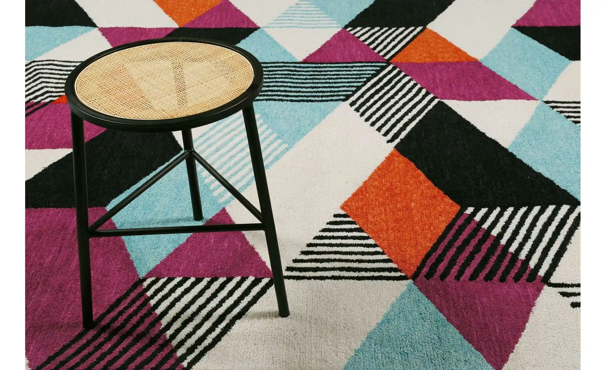 Thumbnail - Esprit Kurzflorteppich   ¦ mehrfarbig ¦ Synthetische Fasern ¦ Maße (cm): B: 160 H: 0,8 Teppiche > Vintage Teppiche - Höf...