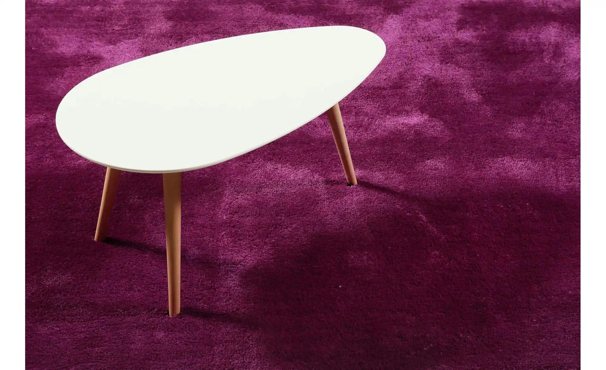 Thumbnail - Esprit Hochflorteppich   ¦ lila/violett ¦ Synthetische Fasern ¦ Maße (cm): B: 70 H: 2,5 Teppiche > Einfarbige Teppiche -...