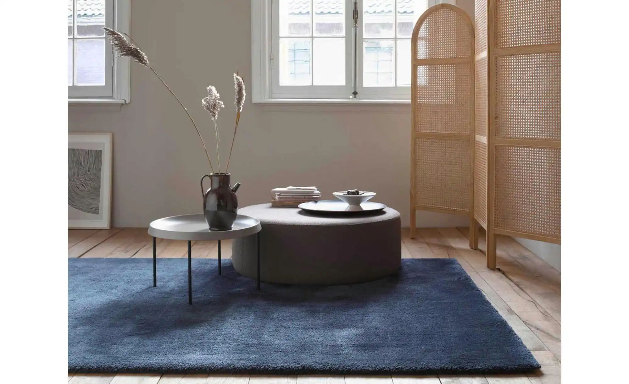 Esprit Hochflorteppich   ¦ blau ¦ Synthetische Fasern ¦ Maße (cm): B: 160 H günstig online kaufen