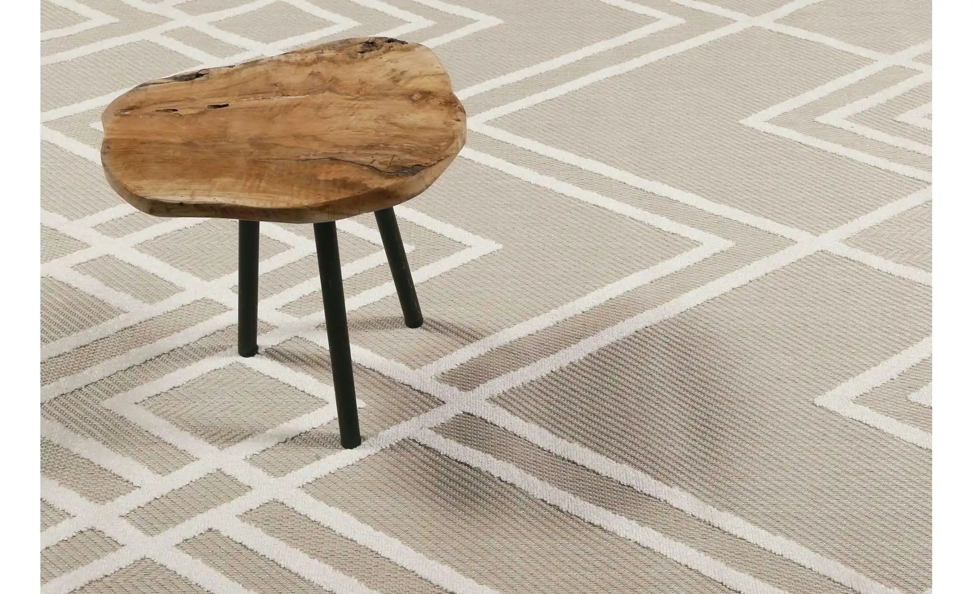 Thumbnail - Esprit Outdoor-Teppich   ¦ beige ¦ Synthetische Fasern ¦ Maße (cm): B: 200 H: 0,6 Teppiche > Outdoor Teppiche - Höffner