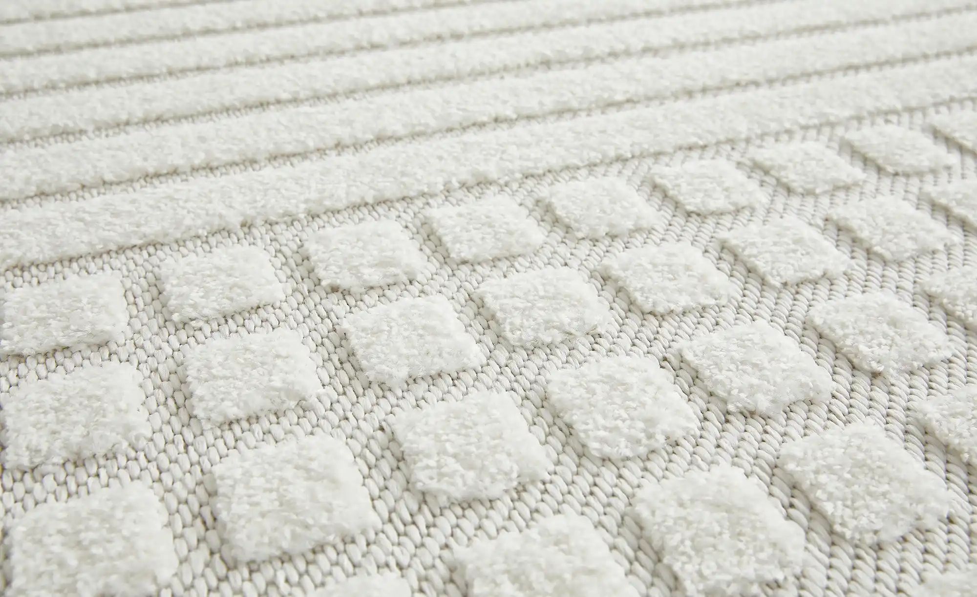 Thumbnail - Webteppich Layton ¦ creme ¦ Synthetische Fasern ¦ Maße (cm): B: 80 Teppiche > Wohnteppiche - Höffner