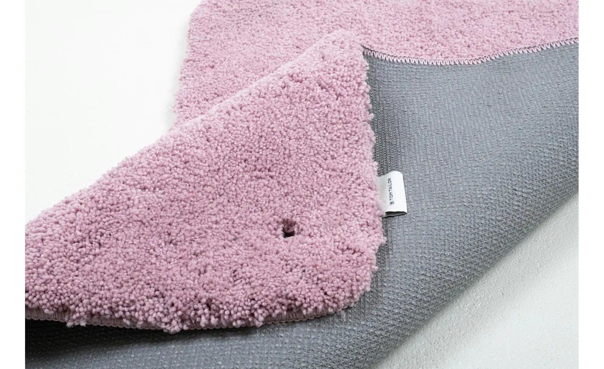 Tom Tailor Badteppich   ¦ rosa/pink ¦ Synthetik ¦ Maße (cm): B: 70 H: 2,7 B günstig online kaufen