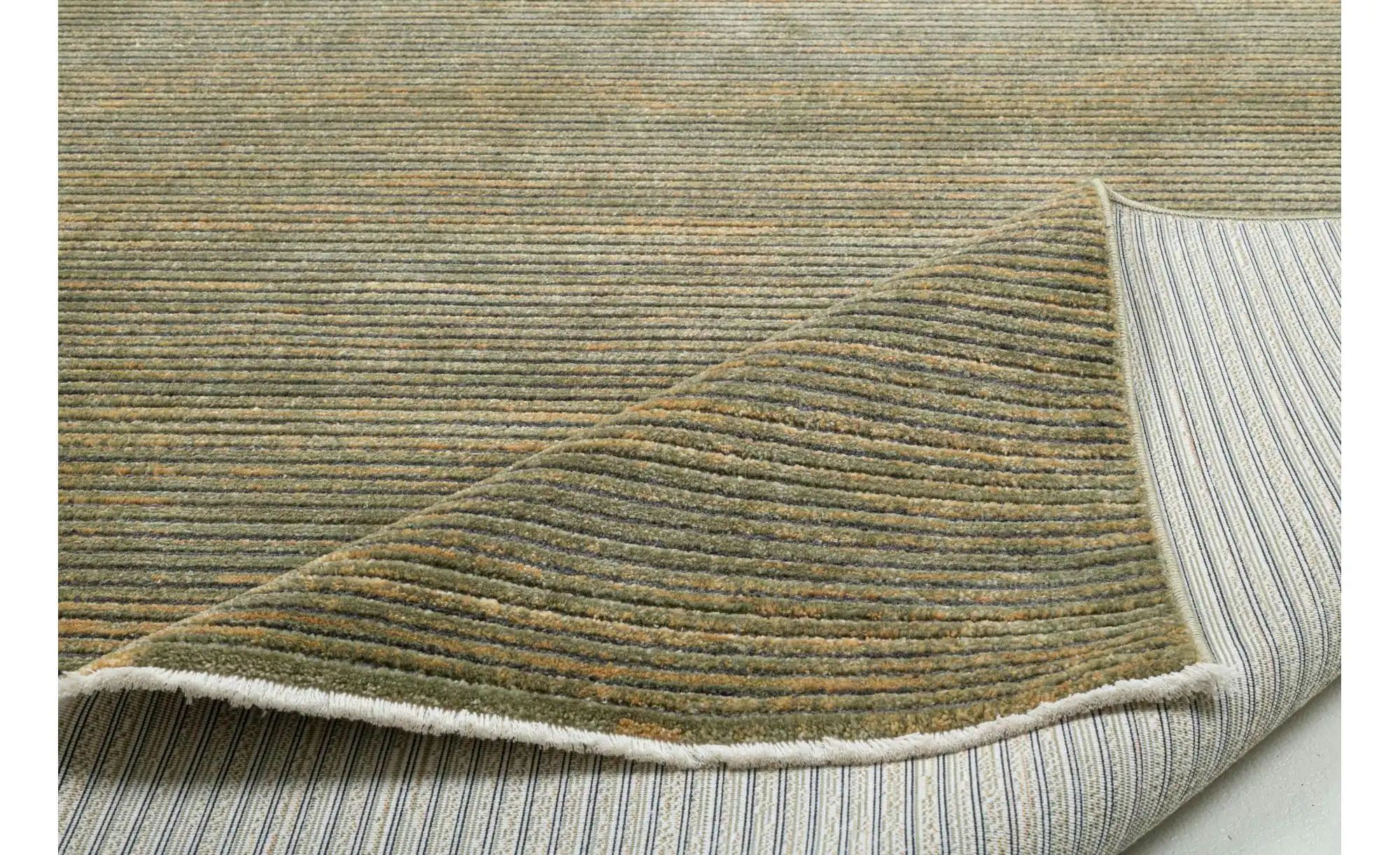 Thumbnail - Gino Falcone Webteppich ¦ grün ¦ Synthetische Fasern ¦ Maße (cm): B: 40 H: 1 Teppiche > Wohnteppiche - Höffner