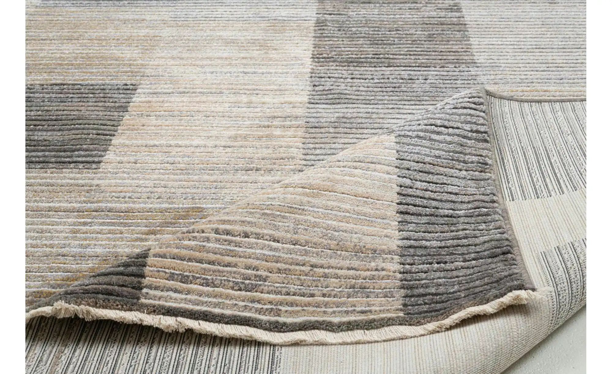 Thumbnail - Gino Falcone Webteppich   ¦ beige ¦ Synthetische Fasern ¦ Maße (cm): B: 40 H: 1 Teppiche > Wohnteppiche - Höffner