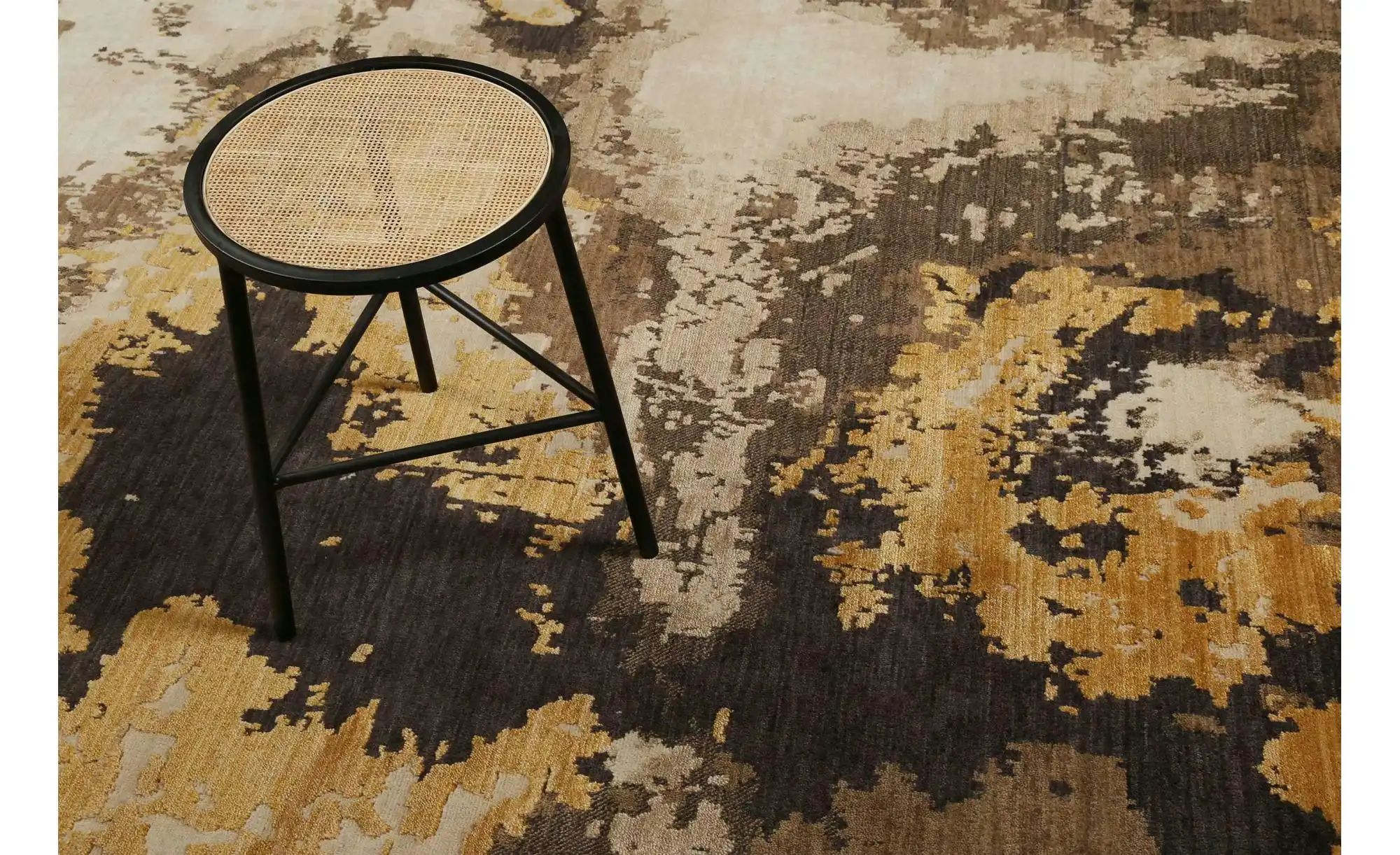 Esprit Kurzflorteppich   ¦ gold ¦ Wolle ¦ Maße (cm): B: 170 H: 0,6 Teppiche günstig online kaufen