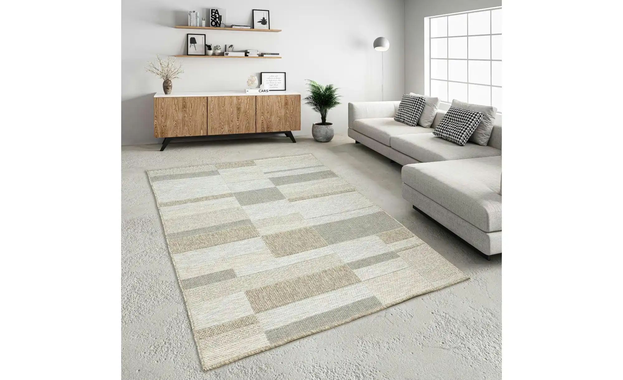 Gino Falcone Teppich "Mariella GF-136" rechteckig 6 mm Höhe modernes Streif günstig online kaufen