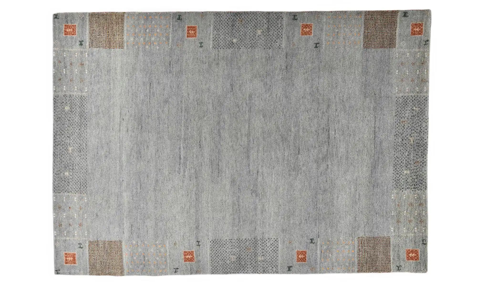 THEKO Wollteppich Denver ¦ grau ¦ Wolle ¦ Maße (cm): B: 200 H: 1,6 Heimtextilien > Teppiche > Naturteppiche - Höffner