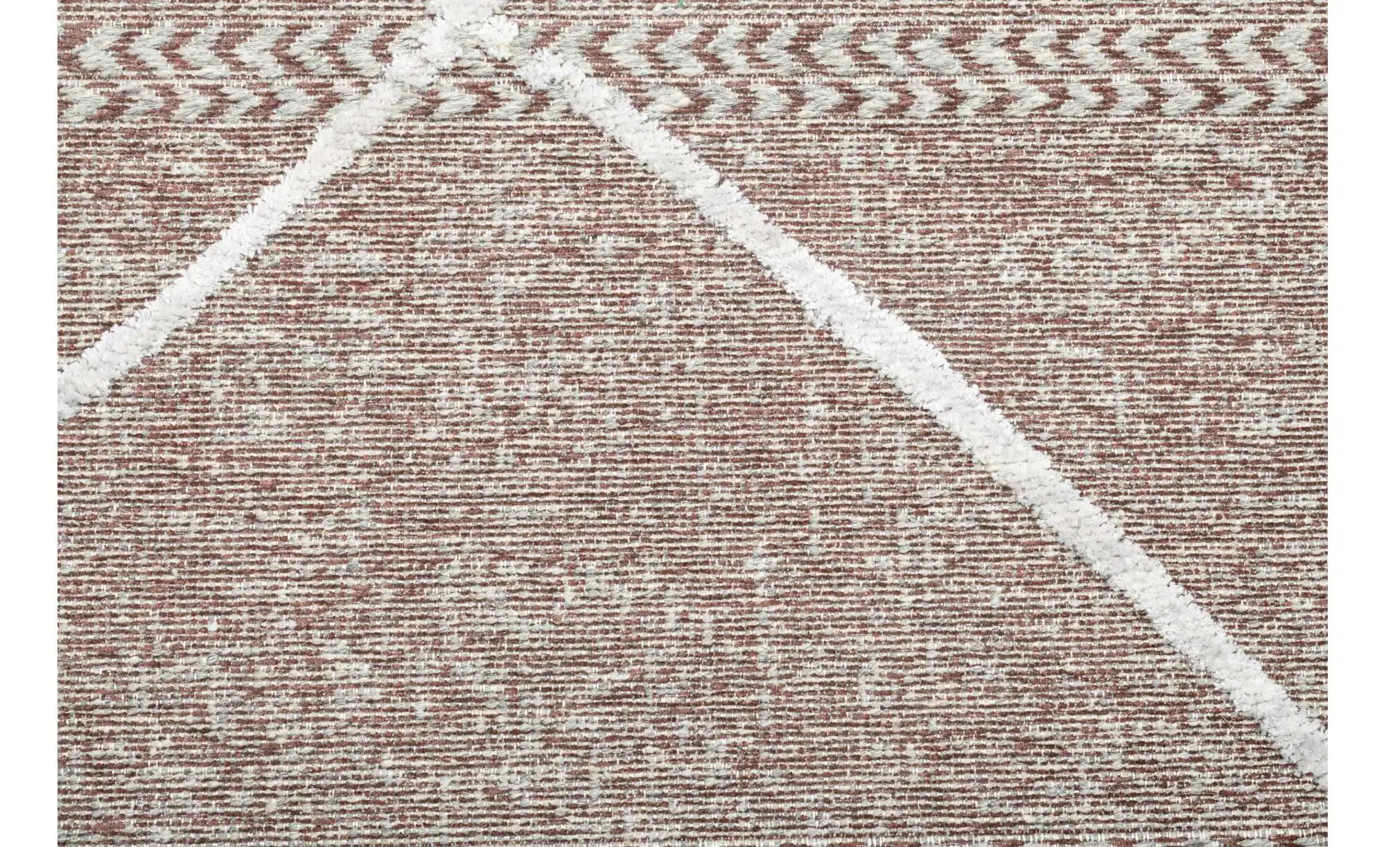 Thumbnail - SANSIBAR Sylt Teppich  Braderup ¦ rot ¦ Viskose ¦ Maße (cm): B: 80 H: 0,5 Teppiche > Kurzflorteppiche - Höffner