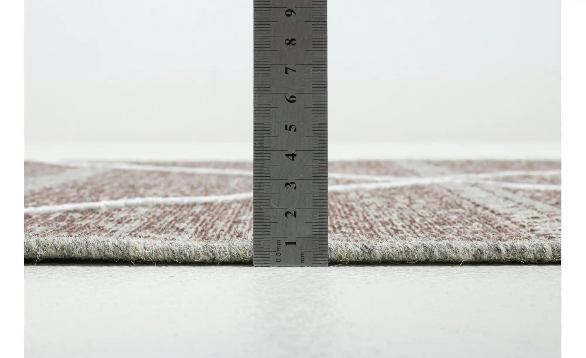 Thumbnail - SANSIBAR Sylt Teppich  Braderup ¦ rot ¦ Viskose ¦ Maße (cm): B: 80 H: 0,5 Teppiche > Kurzflorteppiche - Höffner