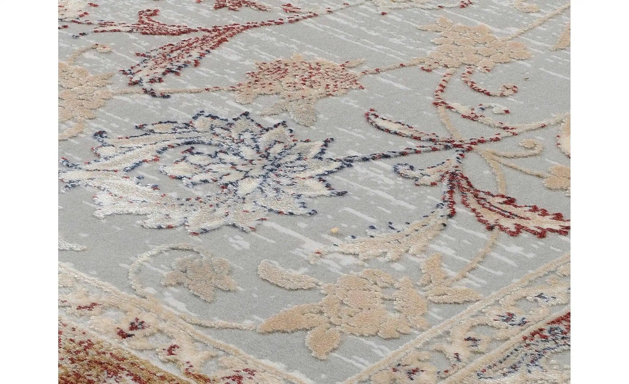 Thumbnail - meinTeppich Teppich  Bardolino ¦ grau ¦ Synthetische Fasern ¦ Maße (cm): B: 240 H: 0,7 Teppiche > Orientteppiche - Höffn...