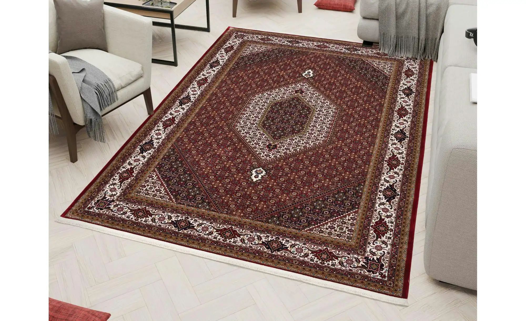 Thumbnail - Teppich  Aleyna Bidjar ¦ rot ¦ Synthetische Fasern ¦ Maße (cm): B: 140 H: 0,6 Teppiche > Orientteppiche - Höffner