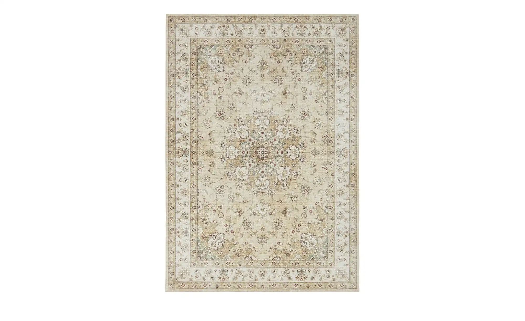 Elle Decoration Webteppich  Nain ¦ gelb ¦ Synthetische Fasern ¦ Maße (cm): günstig online kaufen