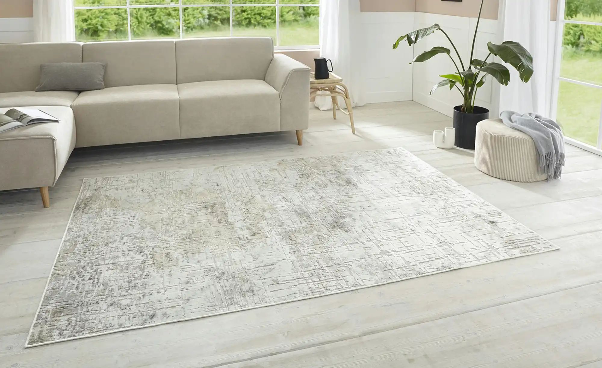 Thumbnail - Elle Decoration Webteppich  Chameis ¦ beige ¦ Synthetische Fasern ¦ Maße (cm): B: 160 Teppiche > Wohnteppiche - Höffner