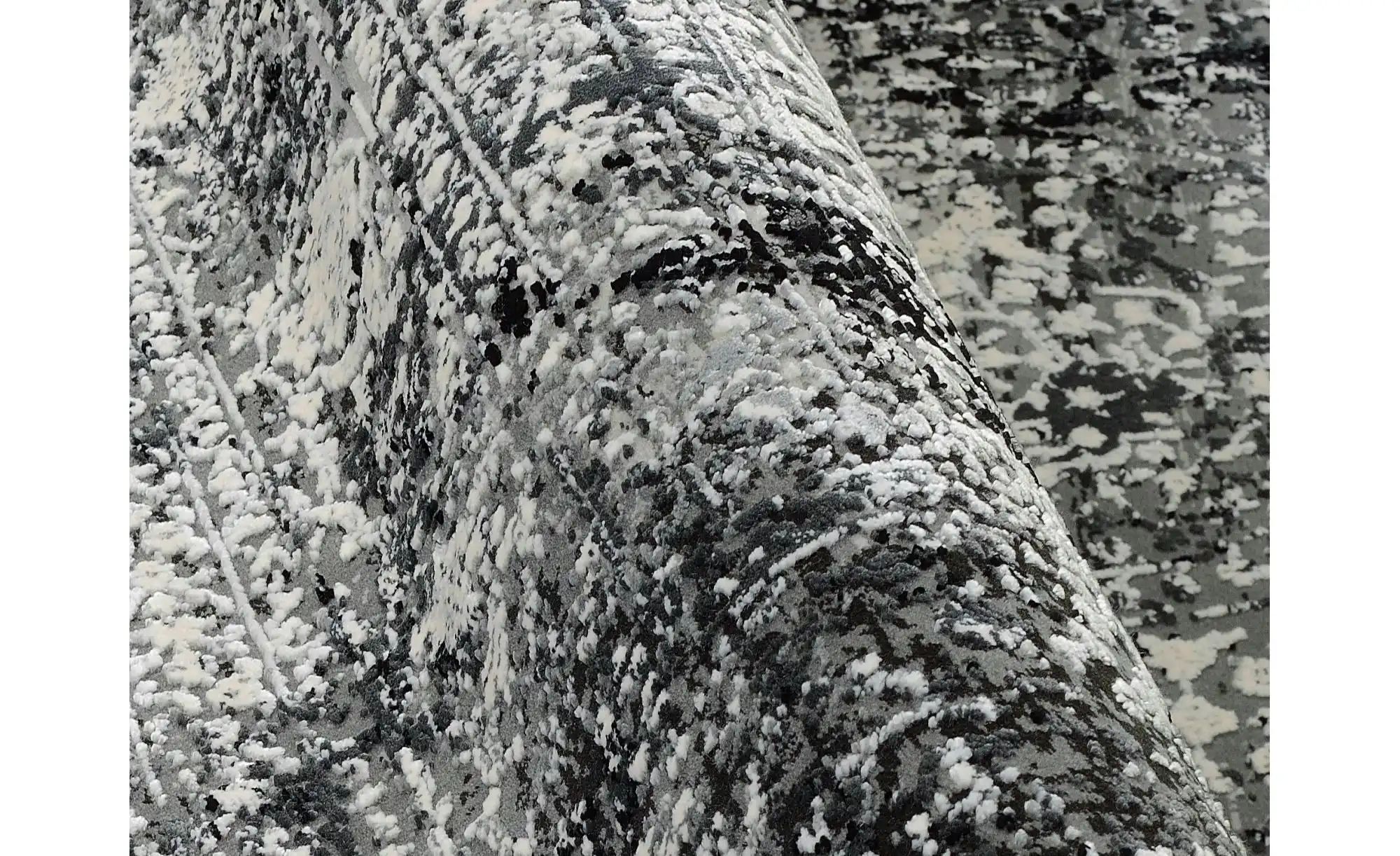 meinTeppich Teppich  Palermo ¦ grau ¦ Synthetische Fasern ¦ Maße (cm): B: 3 günstig online kaufen