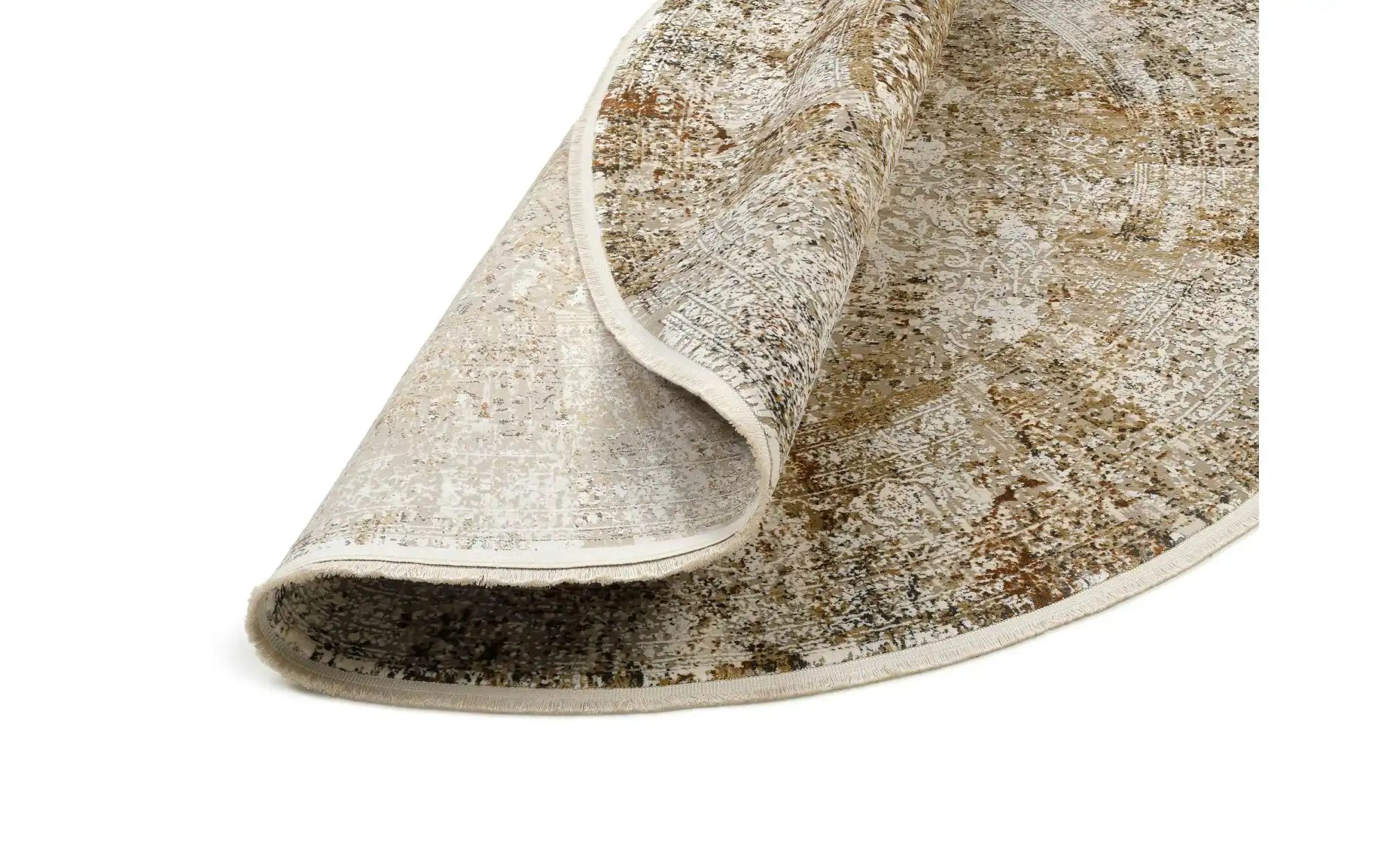 Thumbnail - meinTeppich Teppich ¦ beige ¦ Synthetische Fasern Ø: 200 Teppiche > Wohnteppiche - Höffner