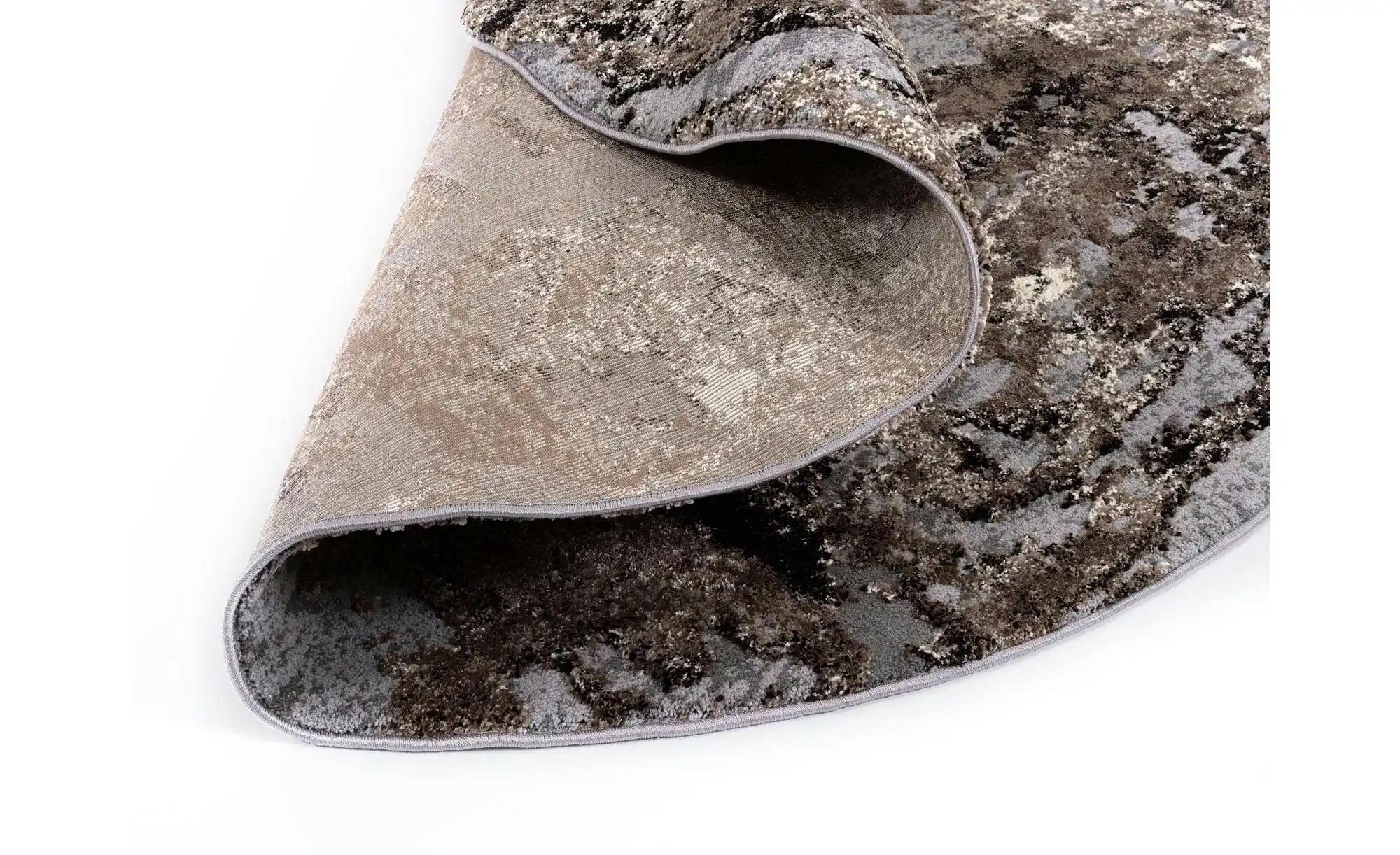 Thumbnail - meinTeppich Webteppich Juwel Liray ¦ beige ¦ Synthetische Fasern Ø: 200 Teppiche > Wohnteppiche - Höffner