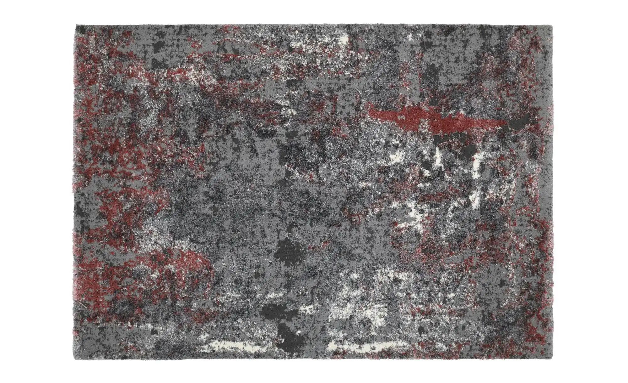 meinTeppich Webteppich  Juwel Liray  rot  Synthetische Fasern  Maße (cm): B: 140 | 04051011711344