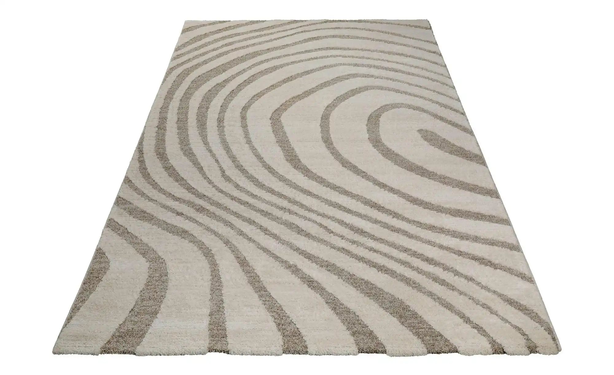 Kurzflorteppich   ¦ beige ¦ Synthetische Fasern ¦ Maße (cm): B: 160 H: 1,8 günstig online kaufen