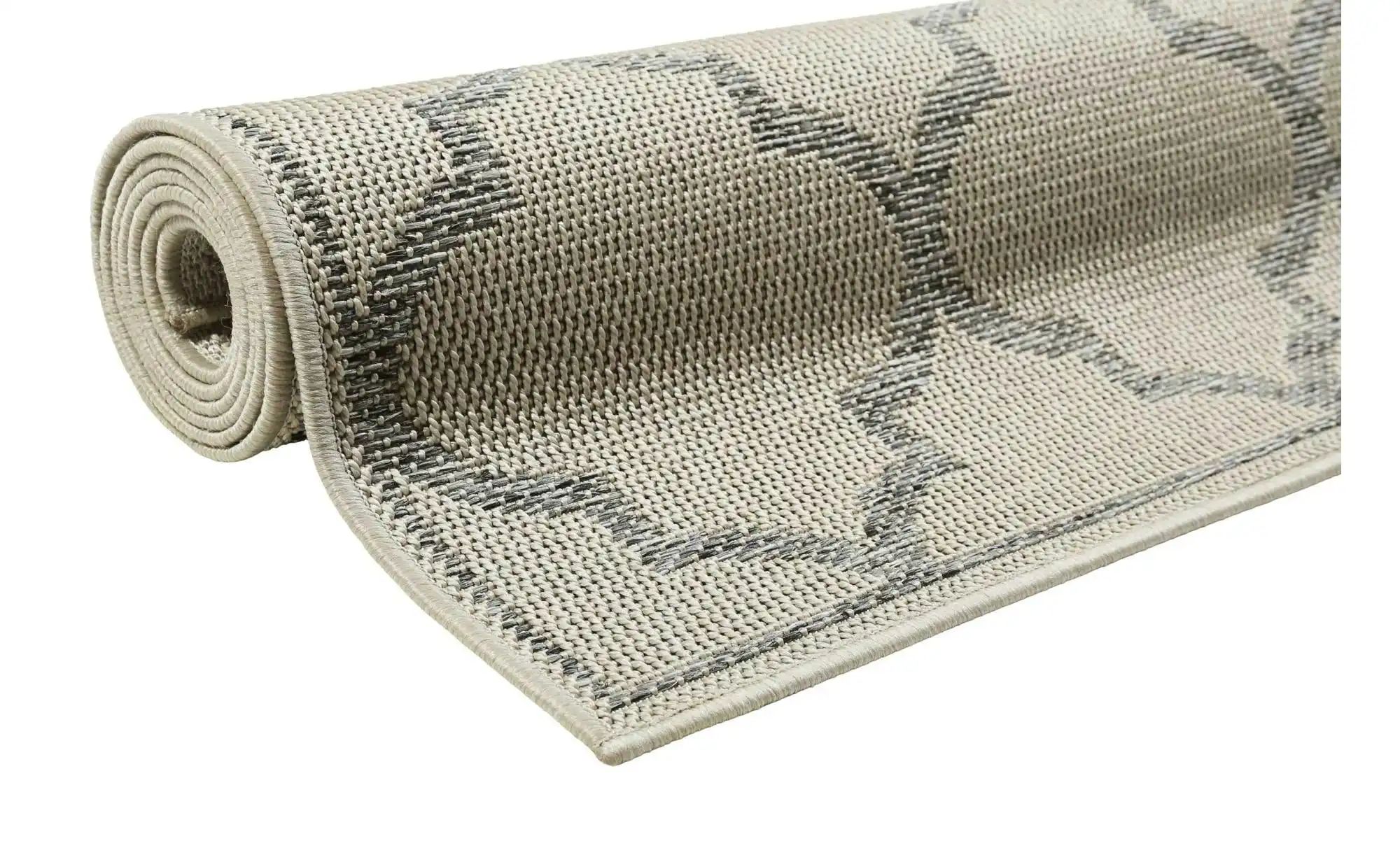 Outdoorteppich   ¦ beige ¦ Synthetische Fasern ¦ Maße (cm): B: 120 H: 0,5 T günstig online kaufen