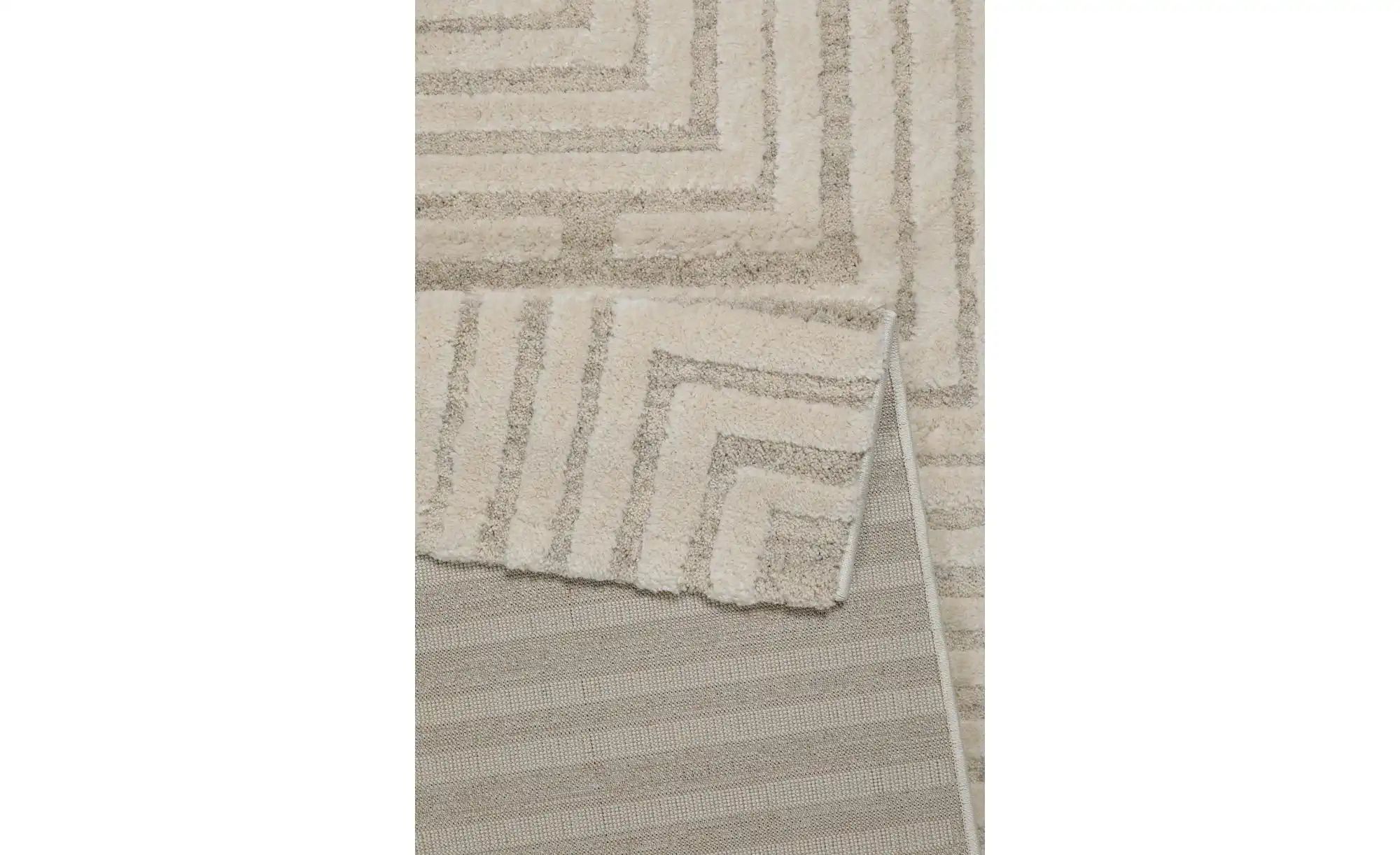 Kurzflorteppich   ¦ beige ¦ Synthetische Fasern ¦ Maße (cm): B: 80 H: 1,8 T günstig online kaufen
