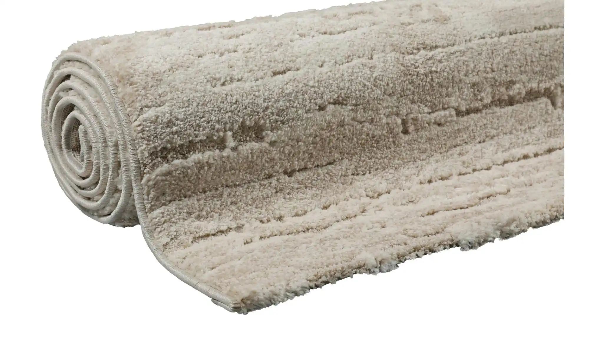 Kurzflorteppich   ¦ beige ¦ Synthetische Fasern ¦ Maße (cm): B: 140 H: 1,8 günstig online kaufen