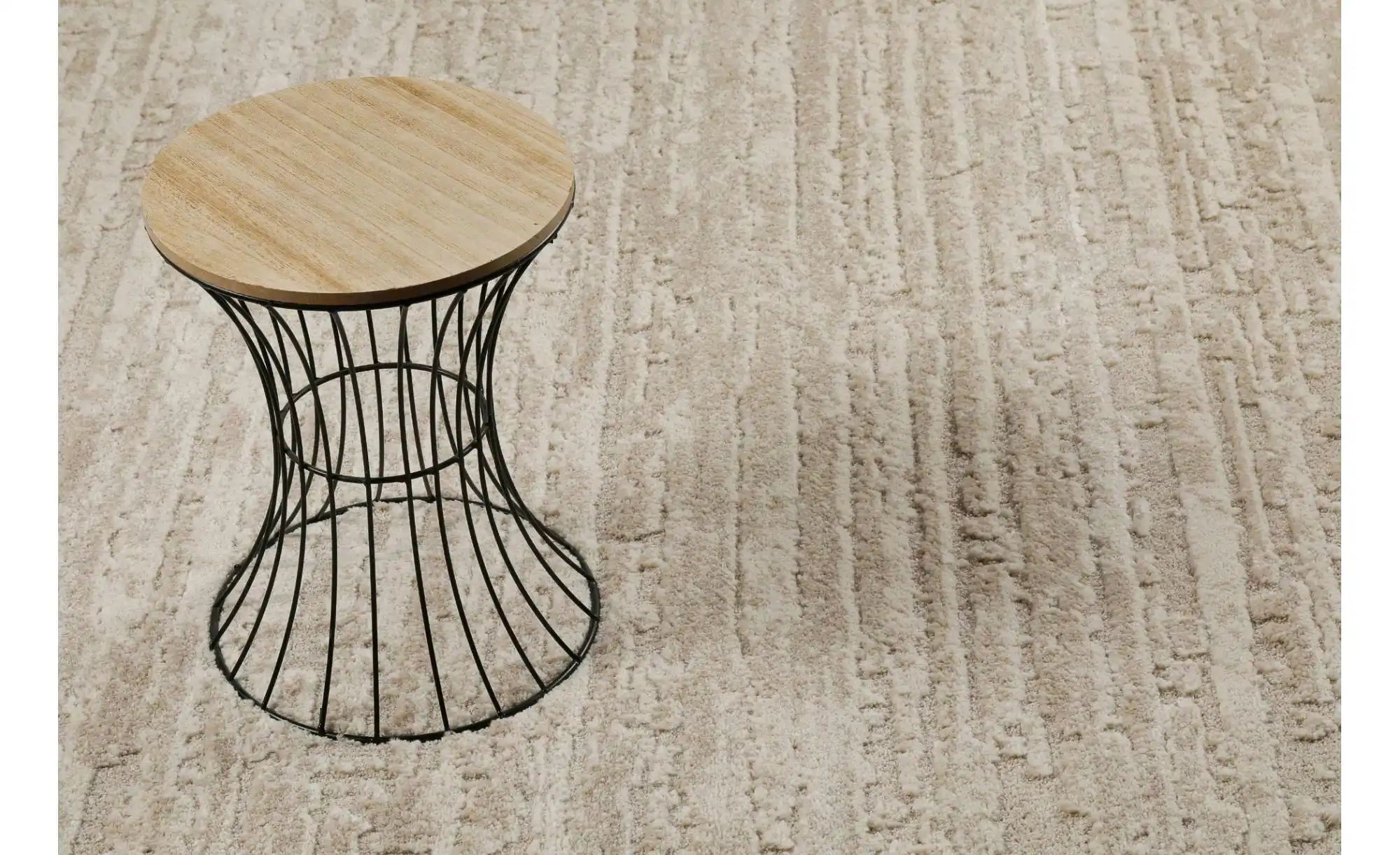 Thumbnail - Kurzflorteppich ¦ beige ¦ Synthetische Fasern ¦ Maße (cm): B: 140 H: 1,8 Teppiche > Wohnteppiche - Höffner